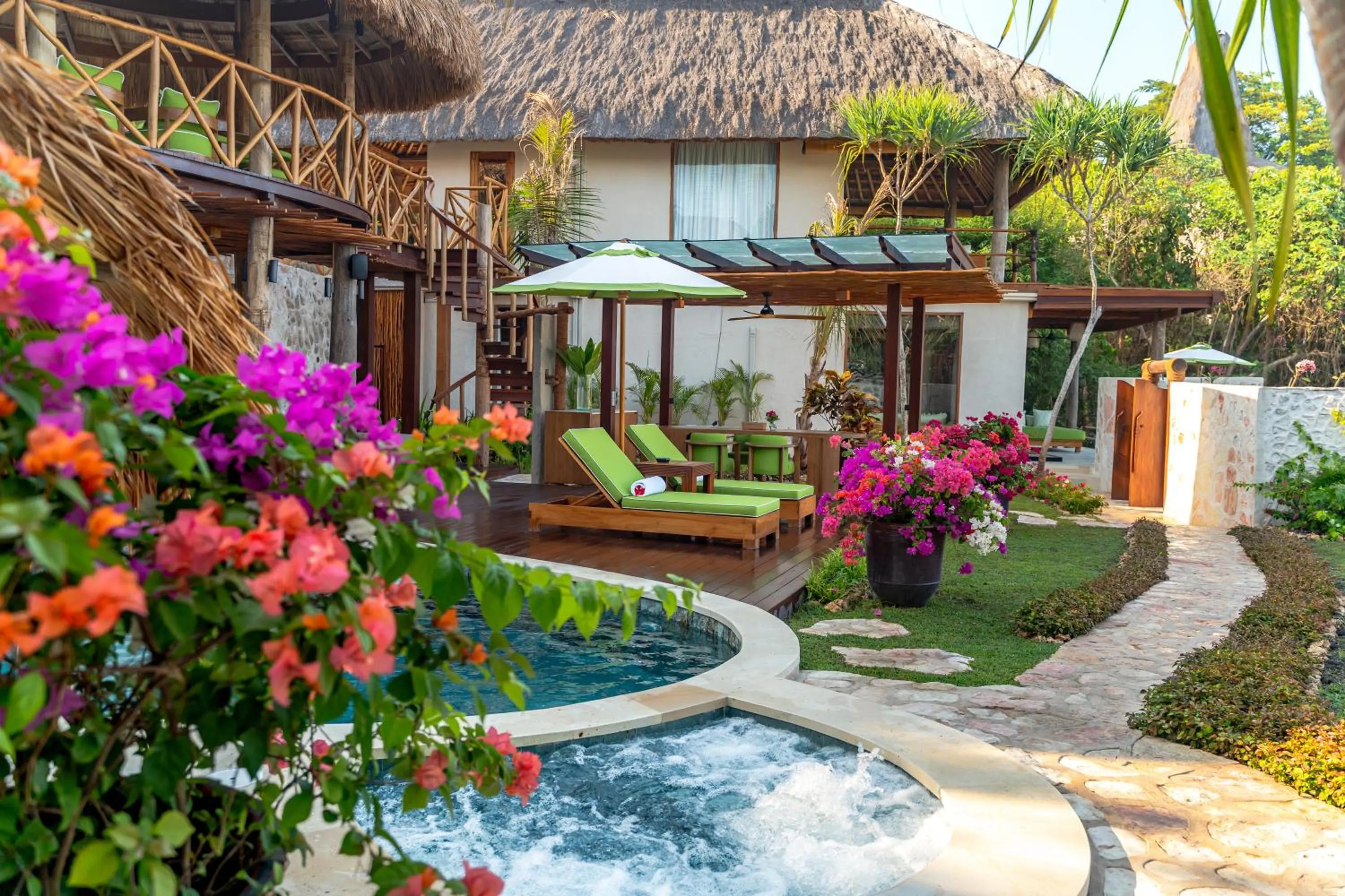 Patio in NIHI Sumba - 50 Best Hotels of the World