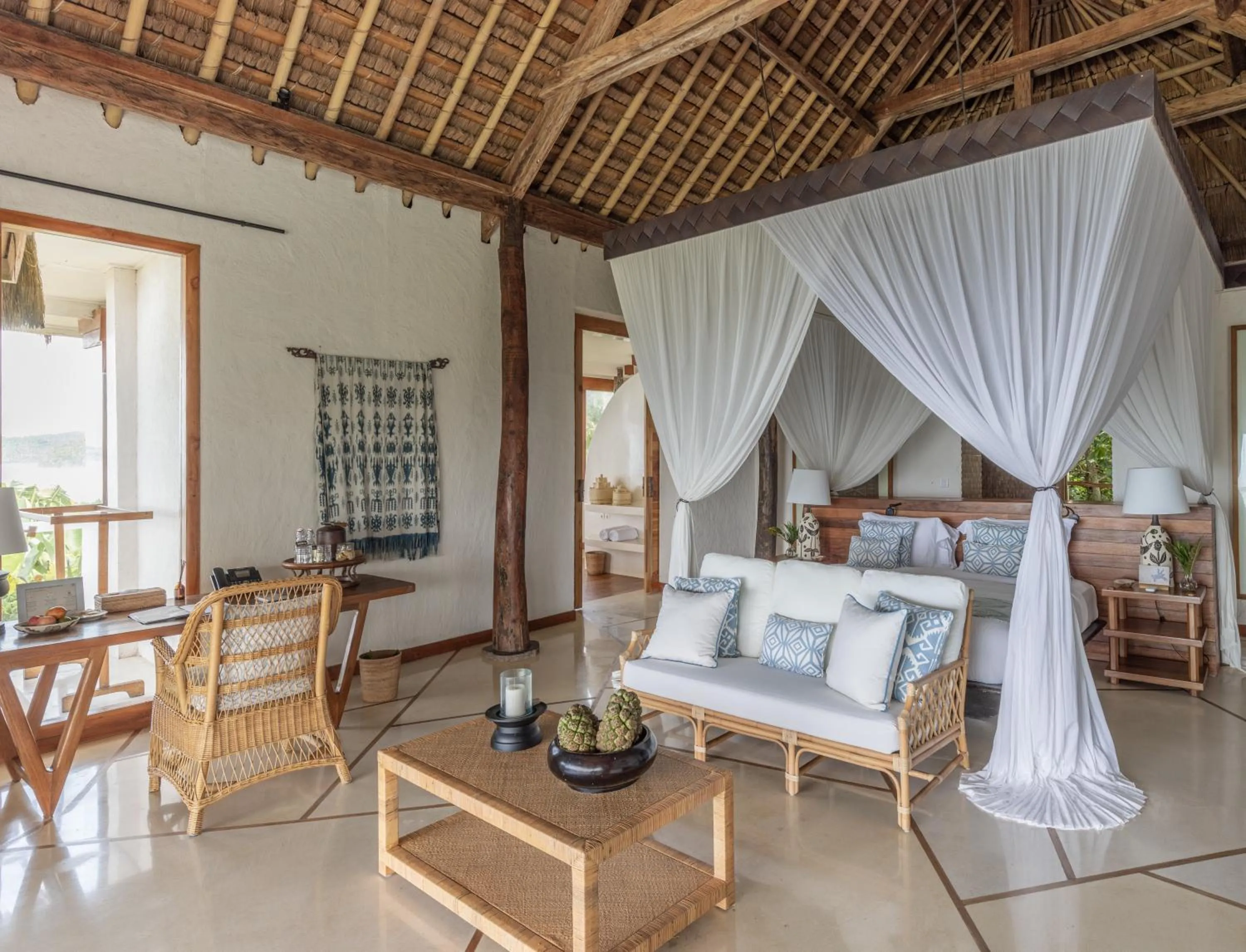 Bed in NIHI Sumba - 50 Best Hotels of the World