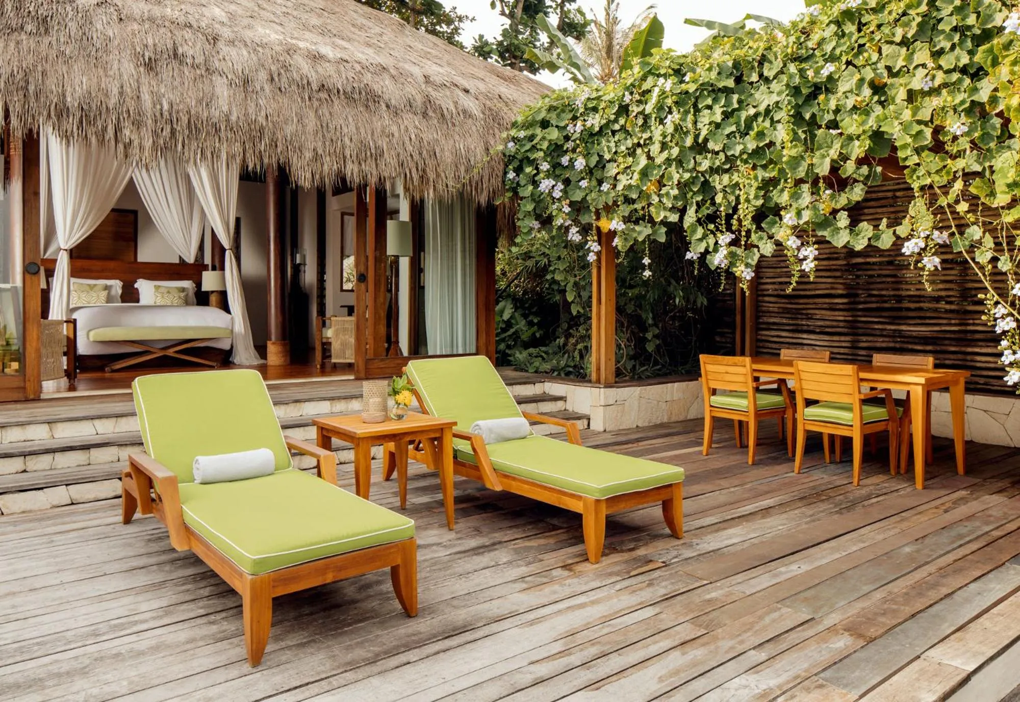 Patio in NIHI Sumba - 50 Best Hotels of the World