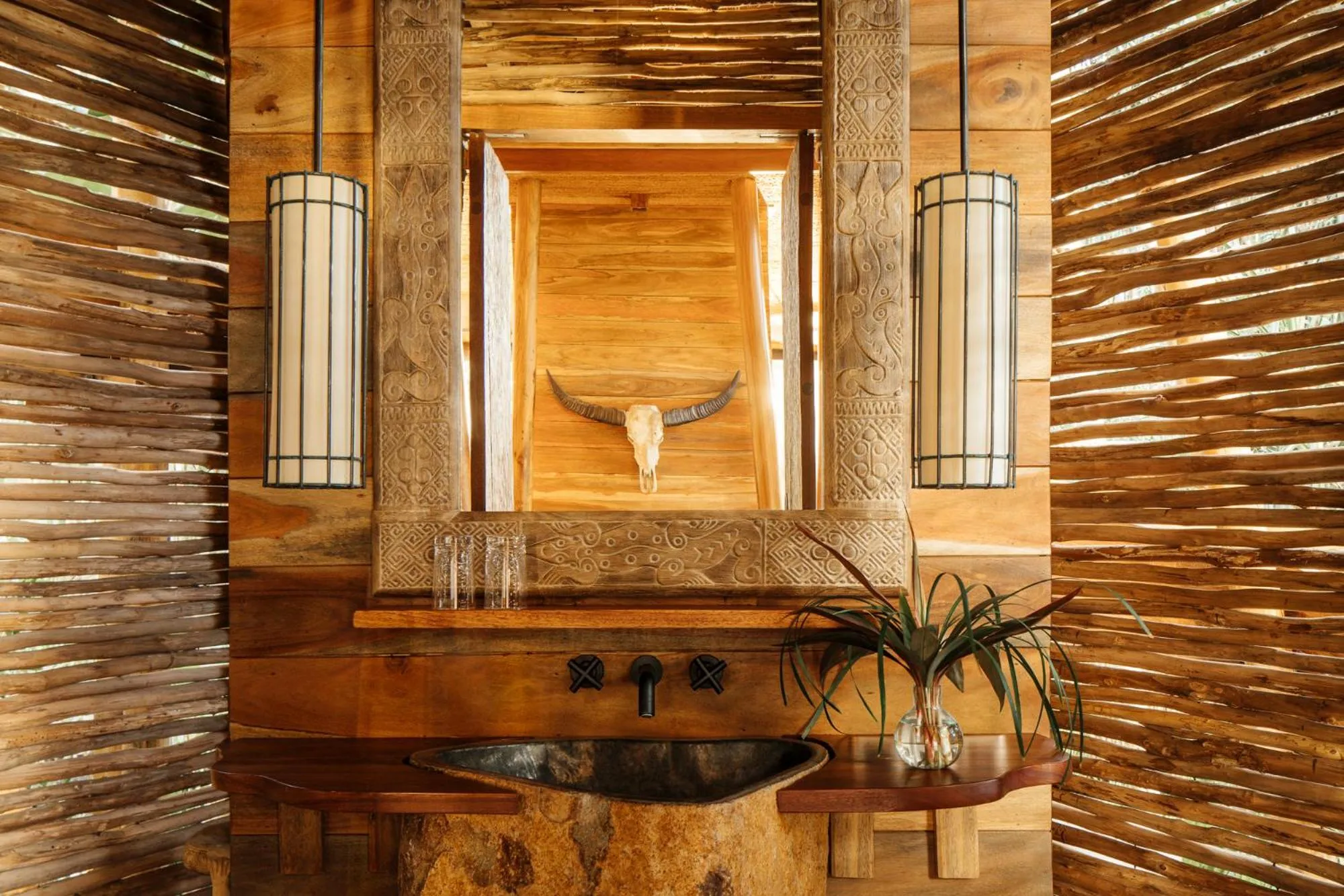 Bathroom in NIHI Sumba - 50 Best Hotels of the World
