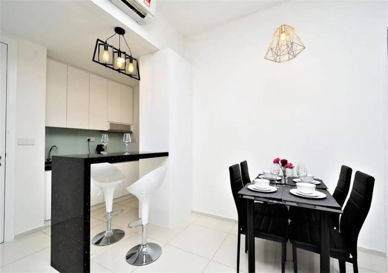 Living room in Robertson PanoramaKL Suites