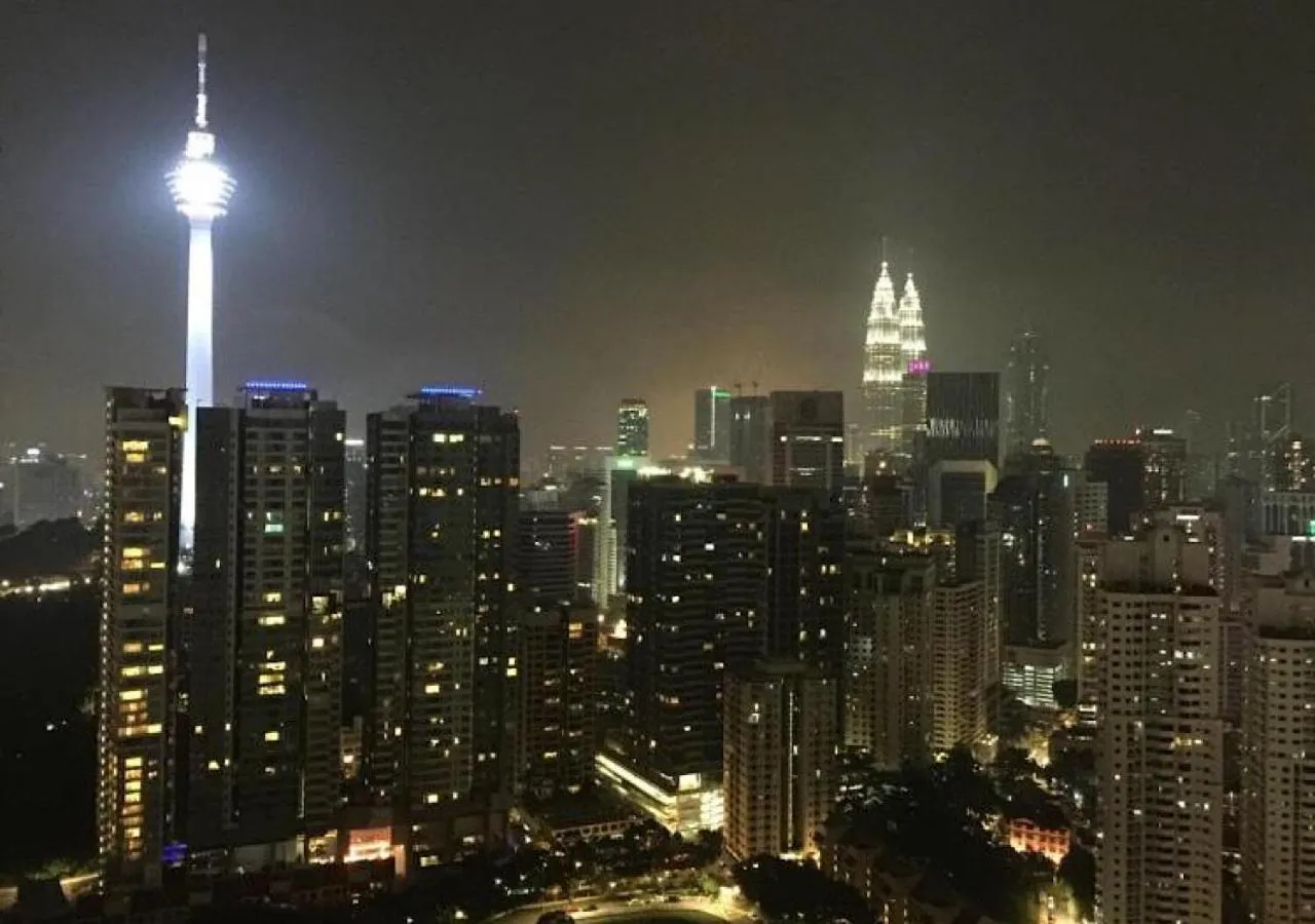 City view in Robertson PanoramaKL Suites