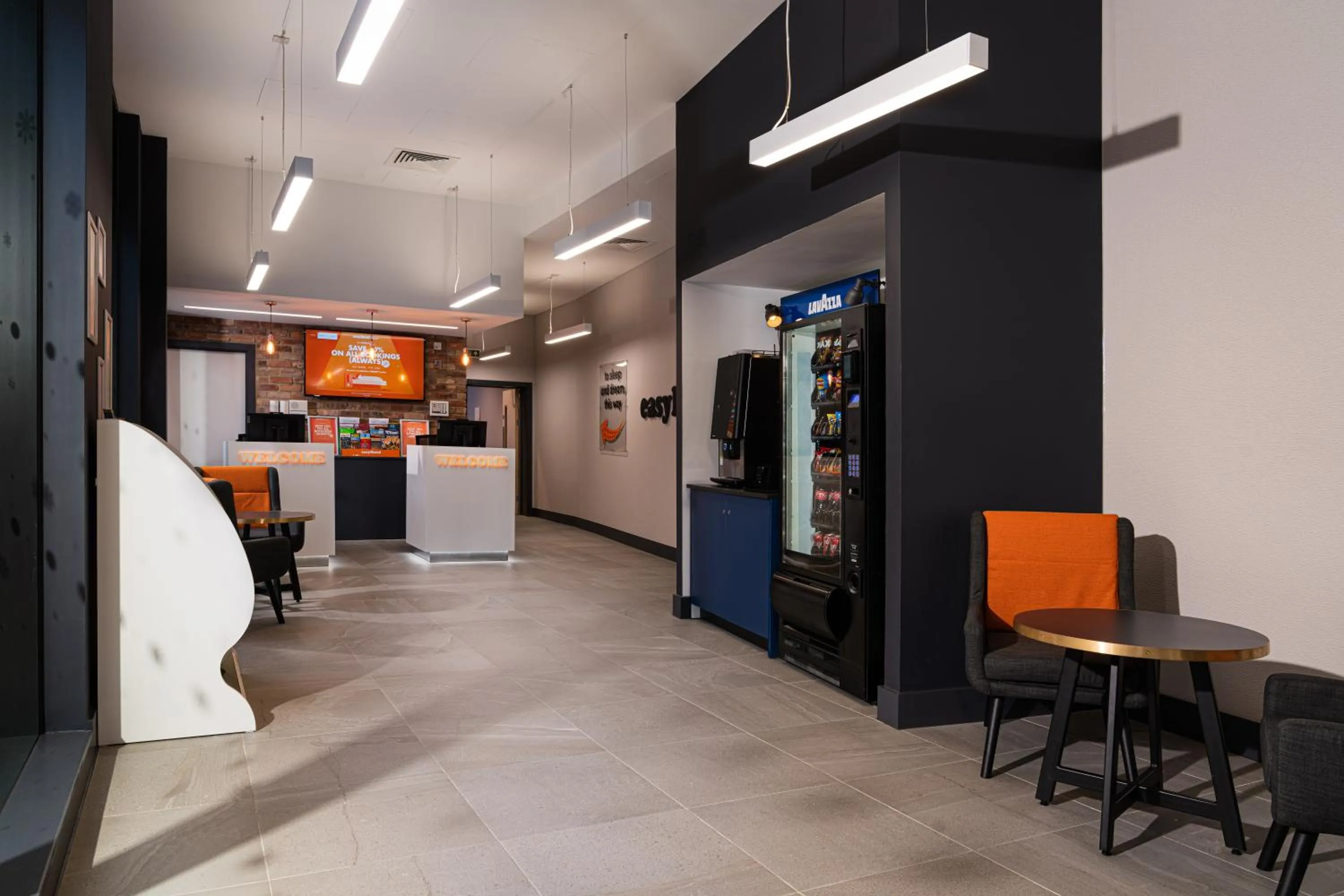 Lobby or reception in easyHotel Oxford