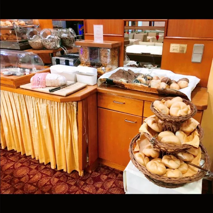 Buffet breakfast in Hotel Aragia