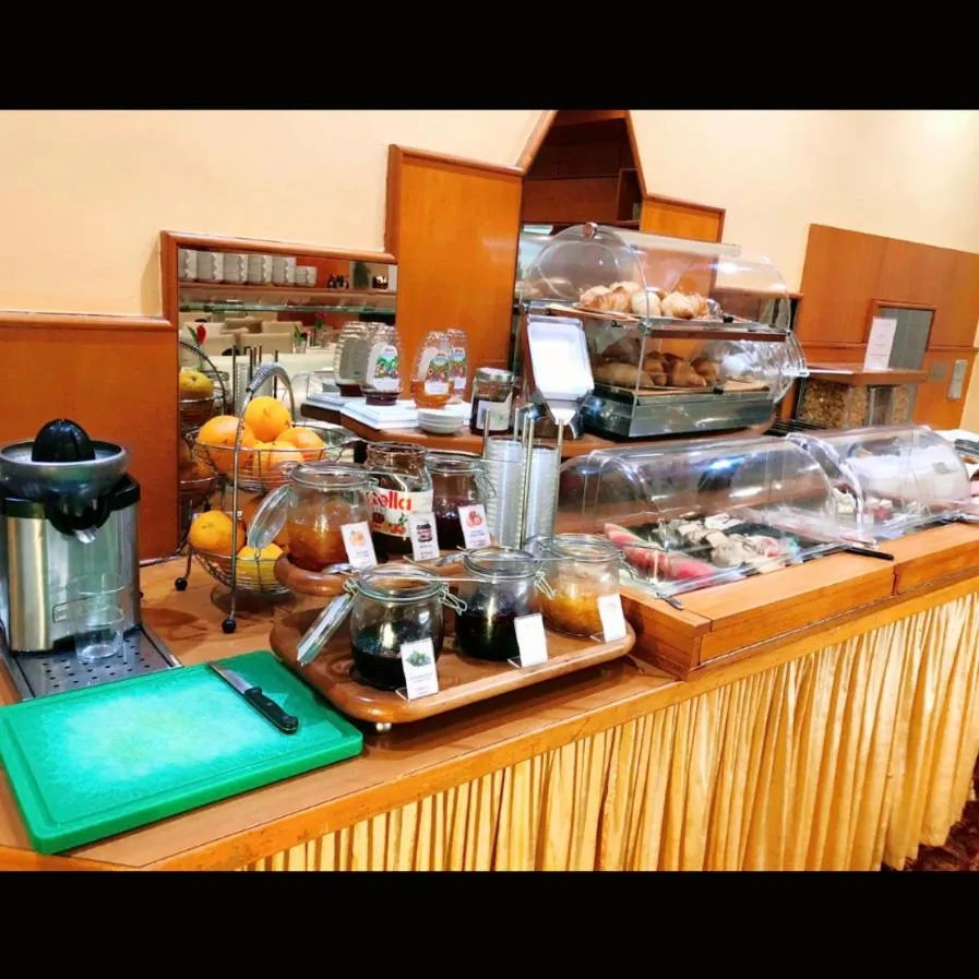 Buffet breakfast in Hotel Aragia