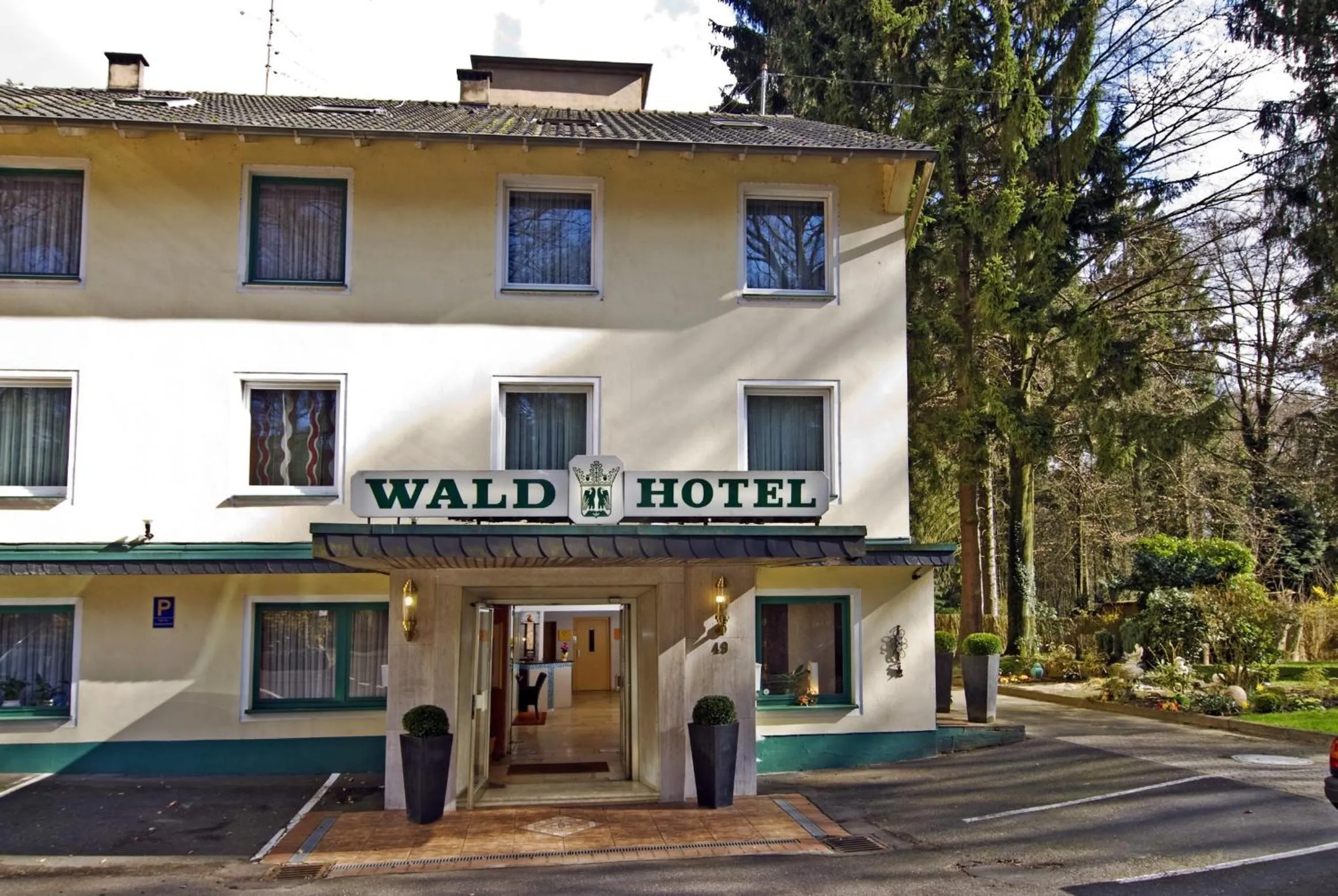 Property building in Wald-Hotel