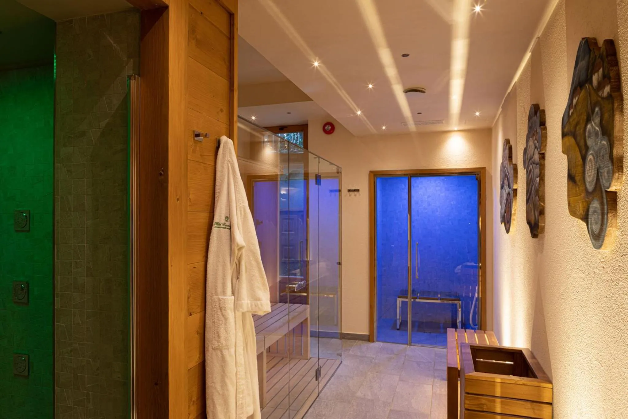 Sauna in HOTEL BOUTON D'OR Courmayeur