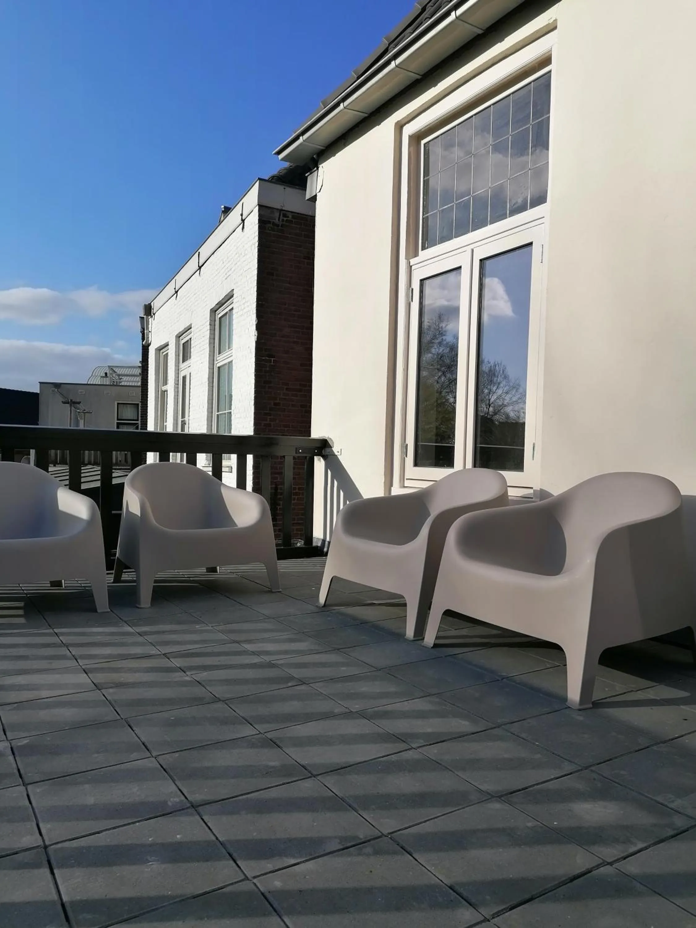 Balcony/Terrace in B&B De Stadssingel