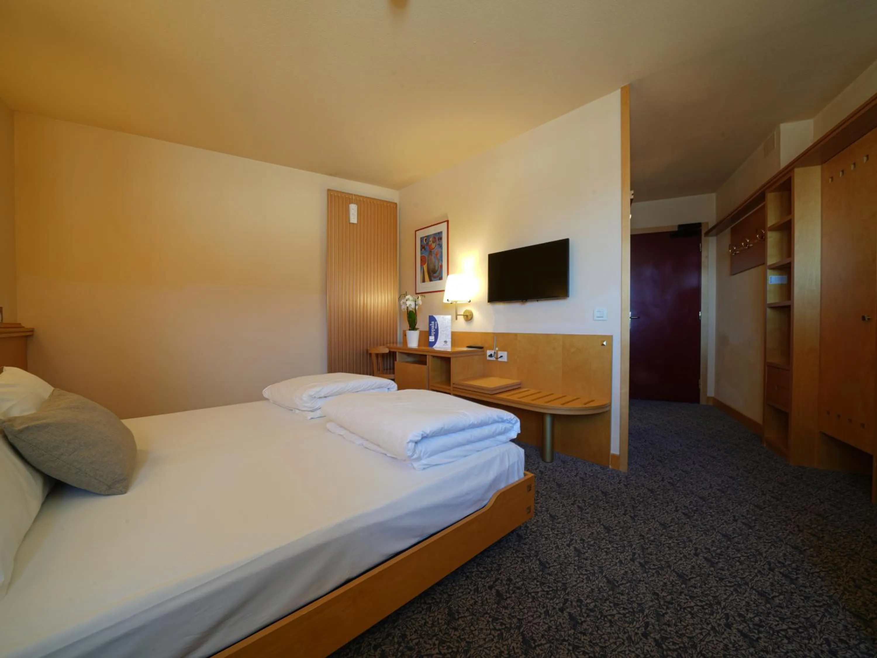 Bed in Hotel Club Uappala Sestriere