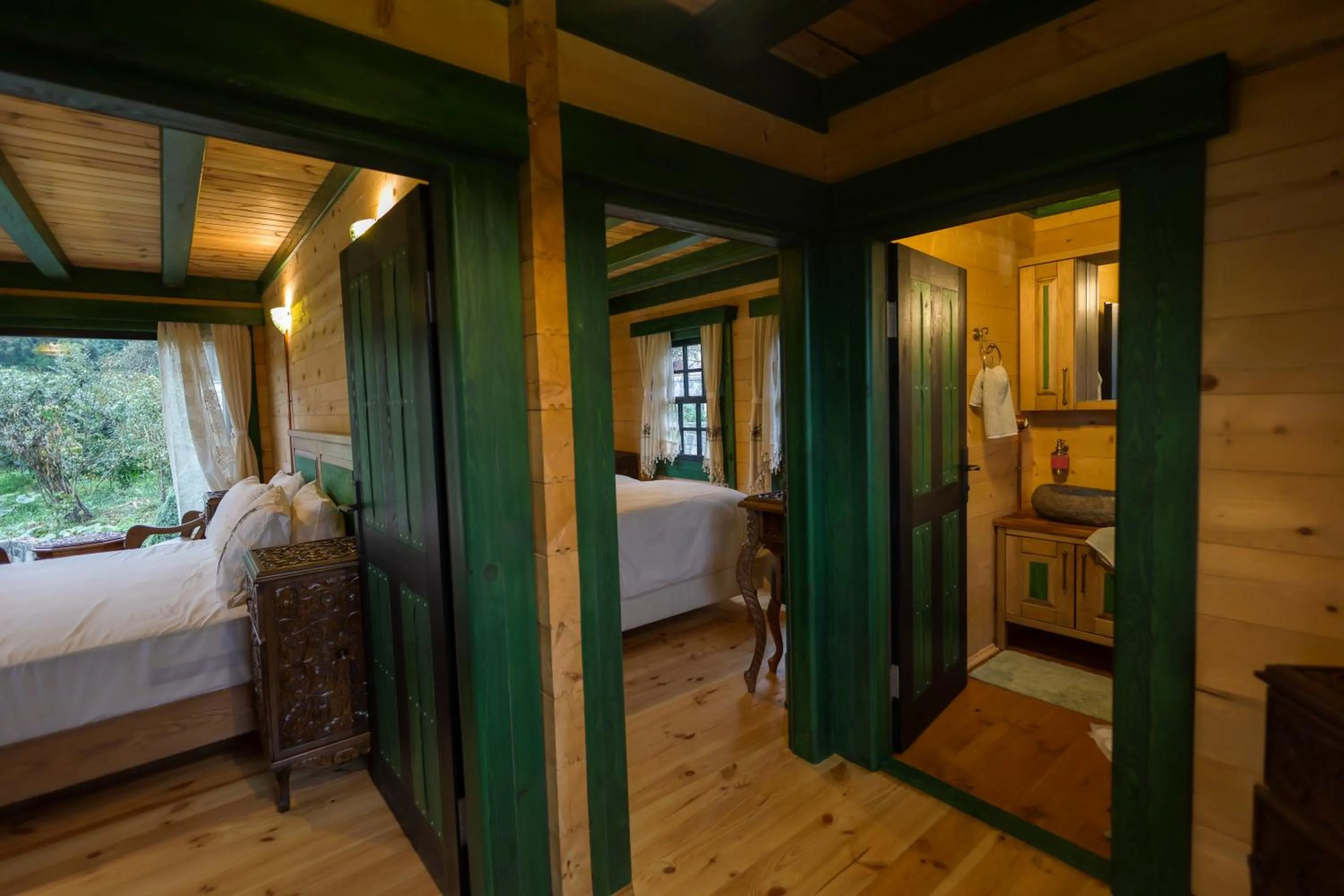 Bed in Gafulluk Tatil Köyü