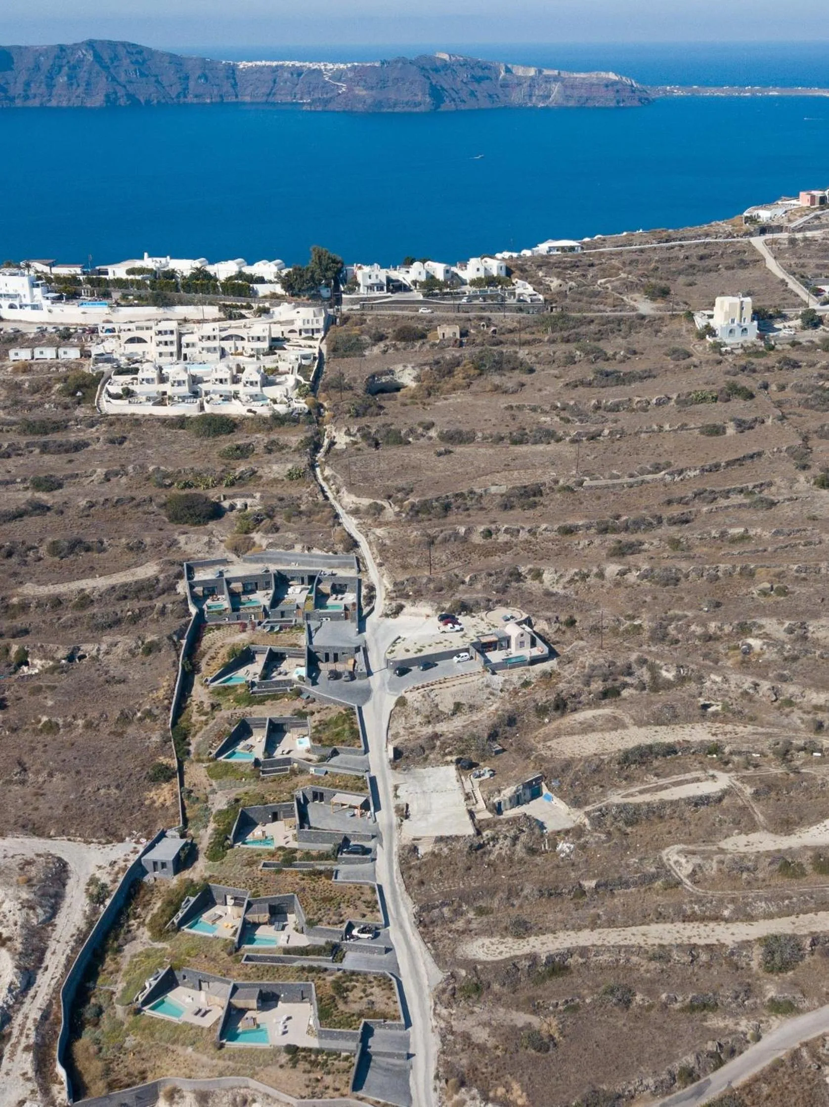 Bird's eye view in Lithi Luxury Retreat