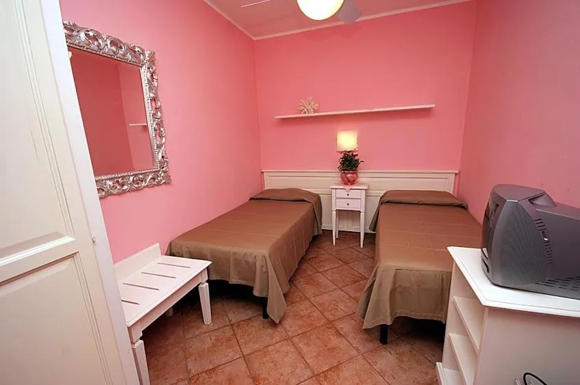 Bed in Hotel Barsalini