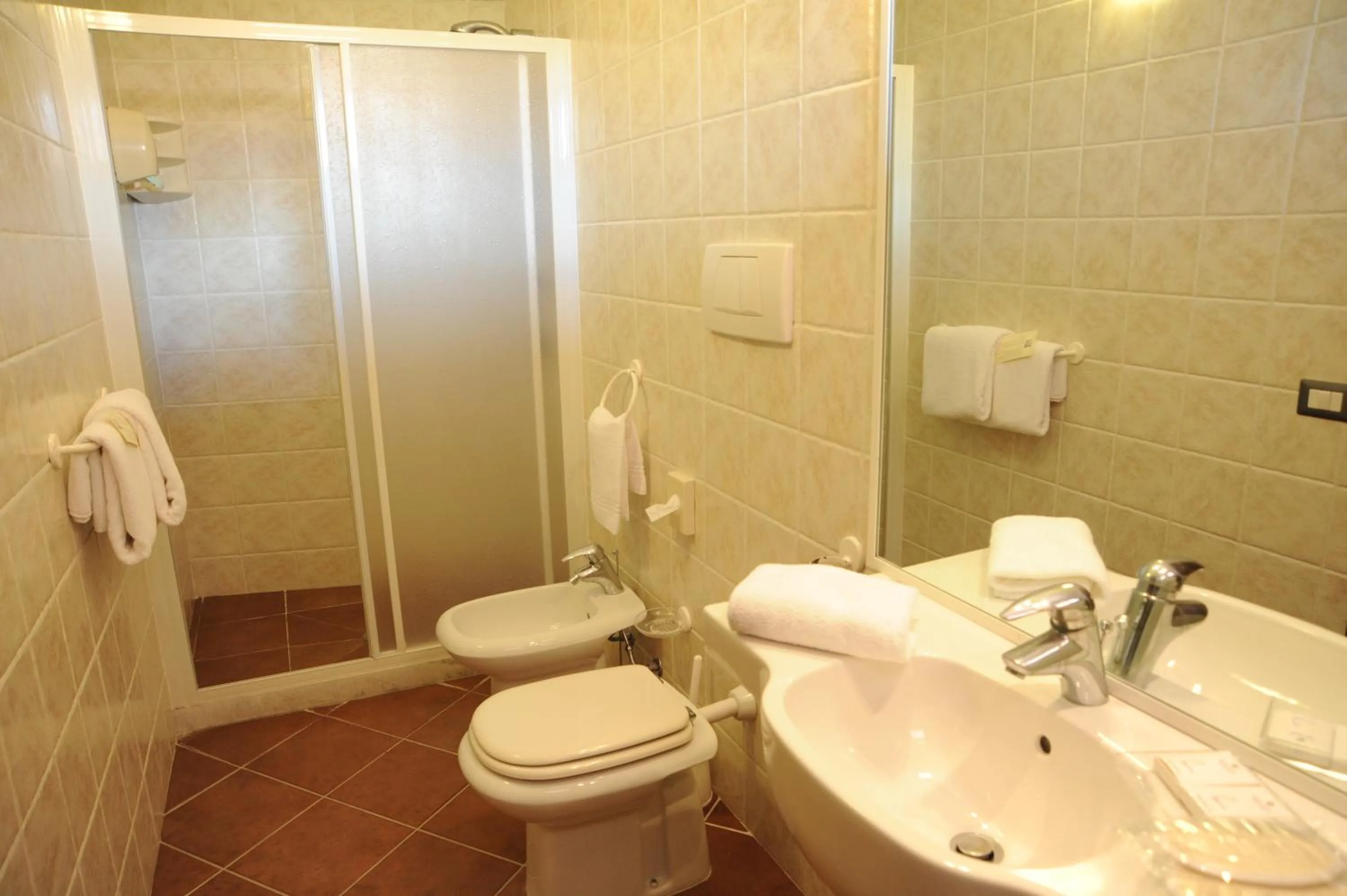 Bathroom in Hotel Barsalini