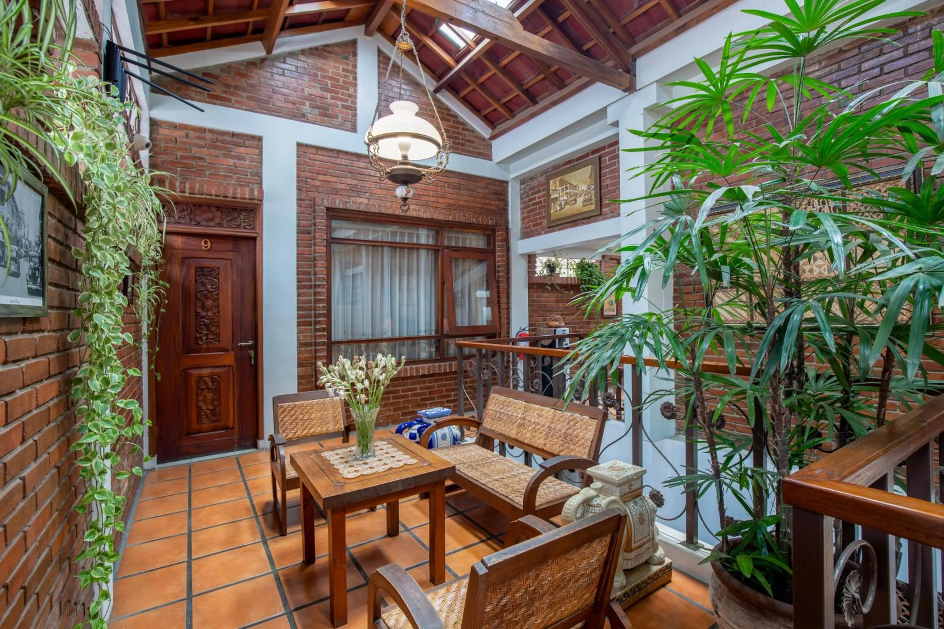 Patio in Sekararum Butik Syariah Guesthouse