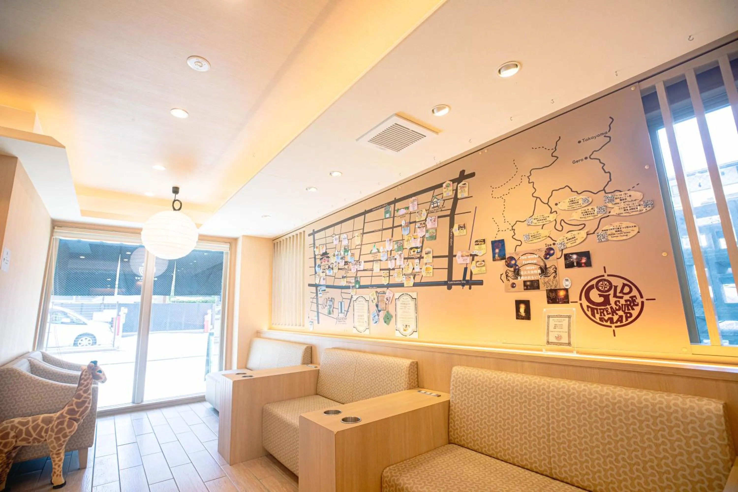 Lobby or reception in GOLD STAY Nagoya Osu