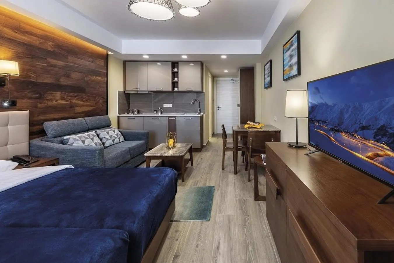 Kitchen or kitchenette in Residence Gudauri Hills