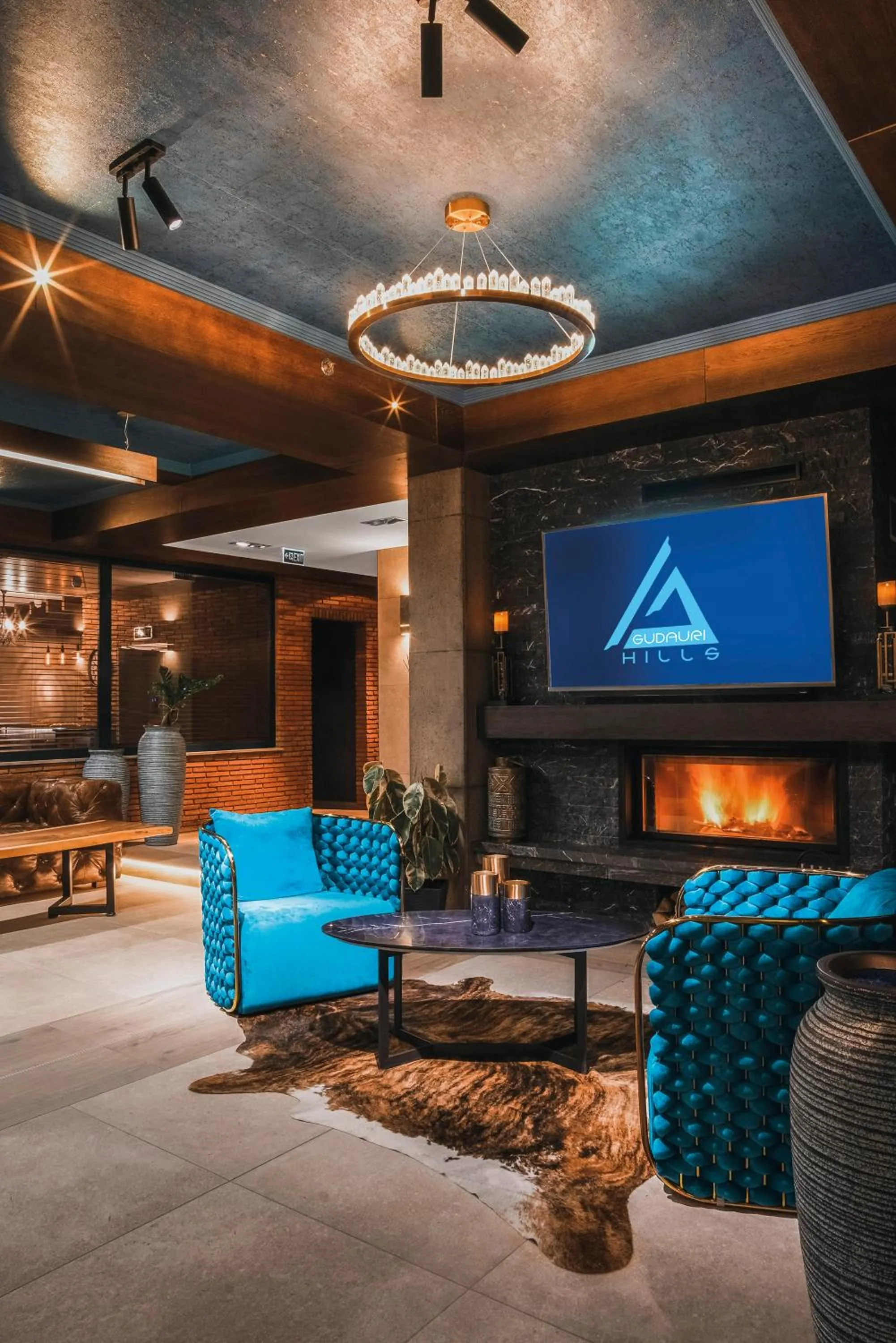 Lobby or reception in Residence Gudauri Hills