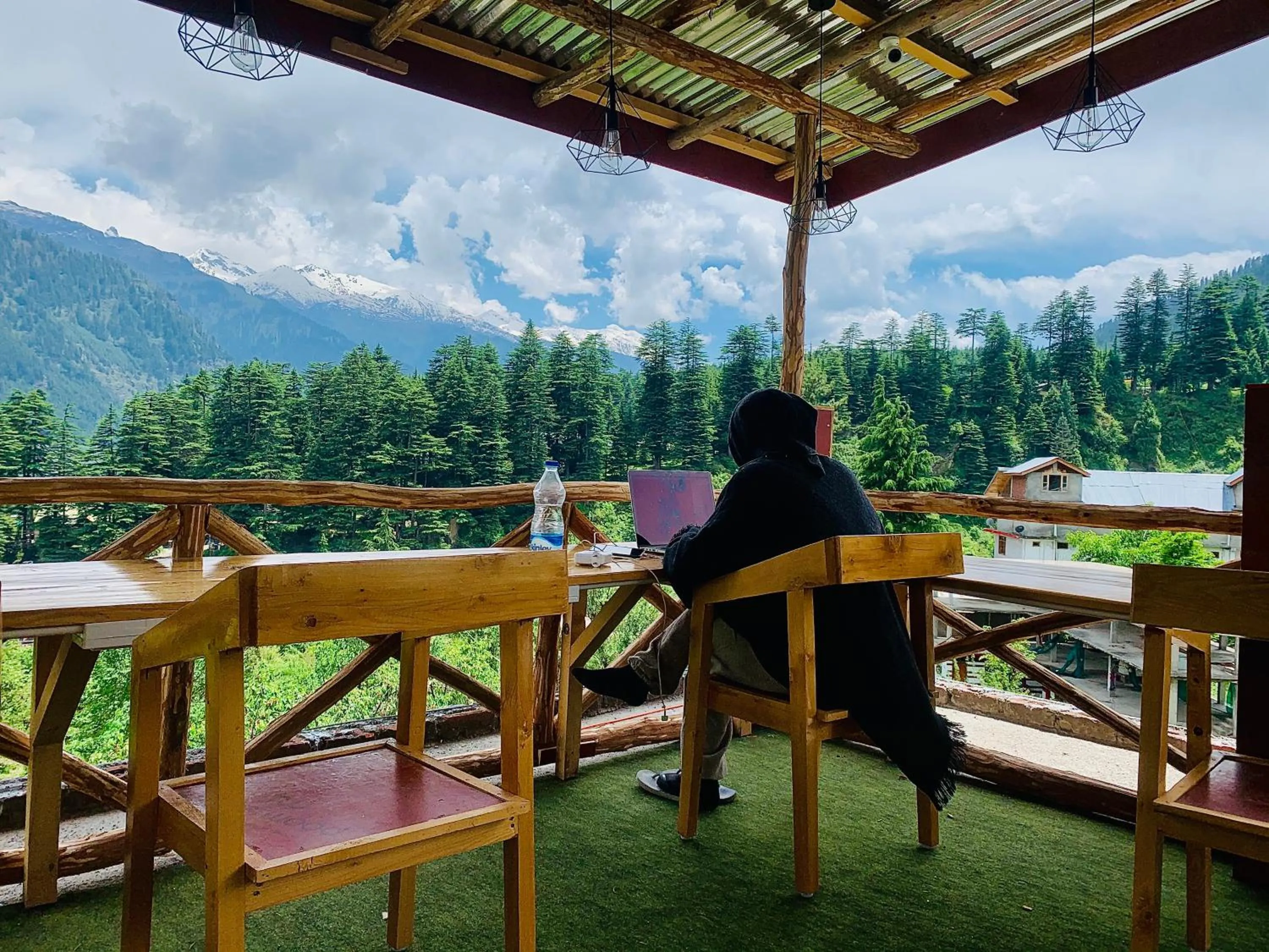 Balcony/Terrace in Jungle by sturmfrei Manali