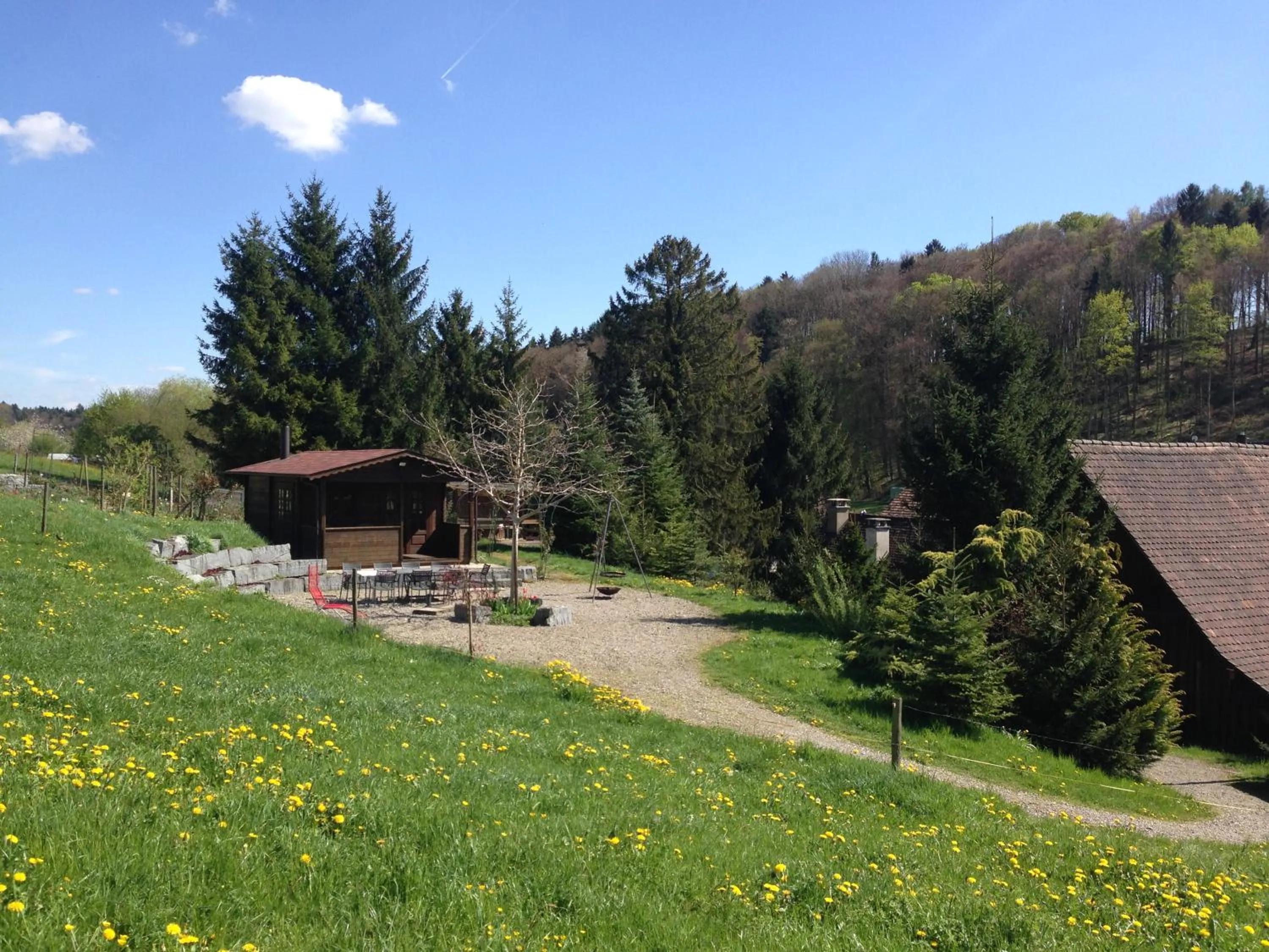 Garden in Landhotel Hirschen
