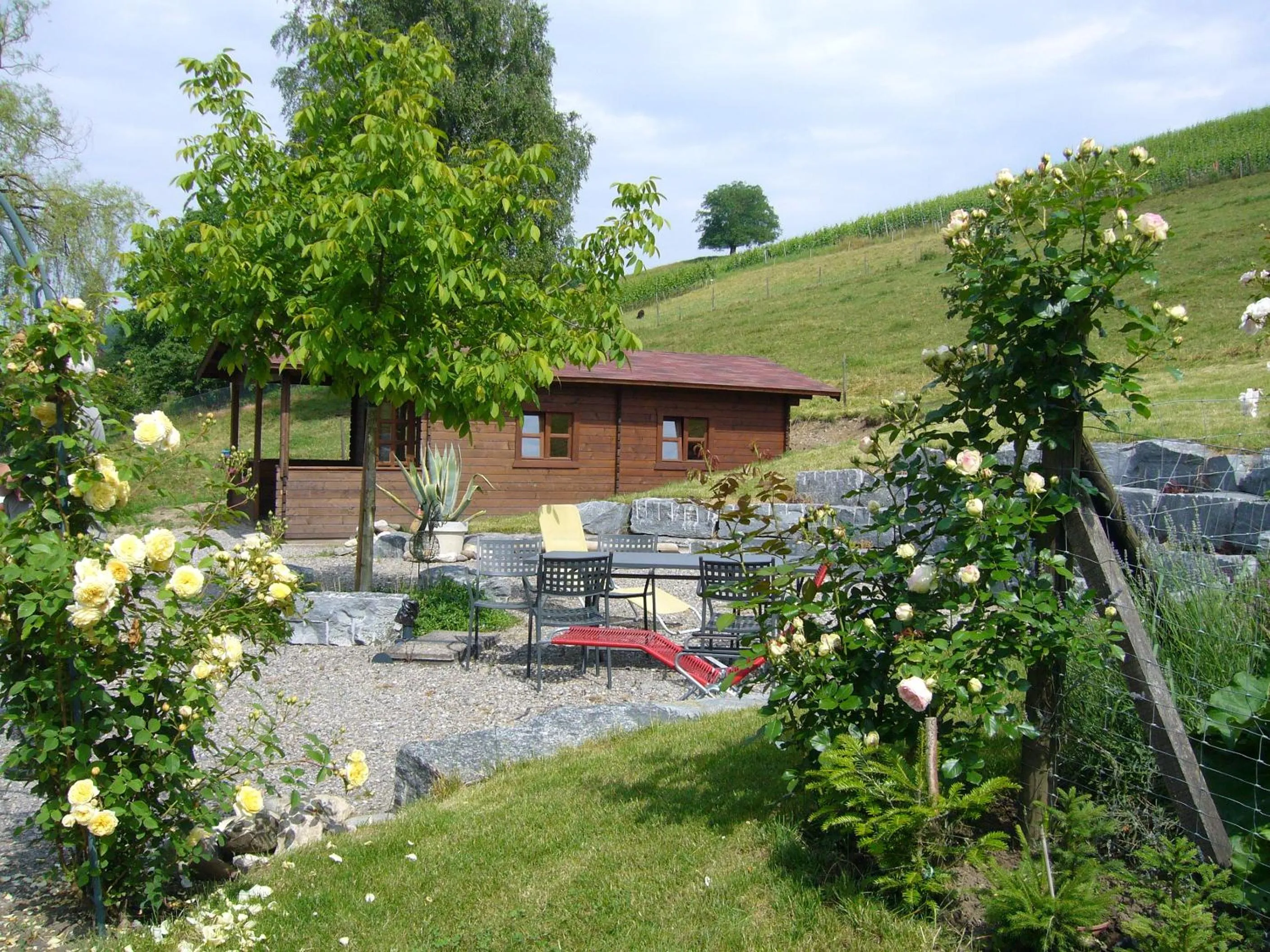 Garden in Landhotel Hirschen