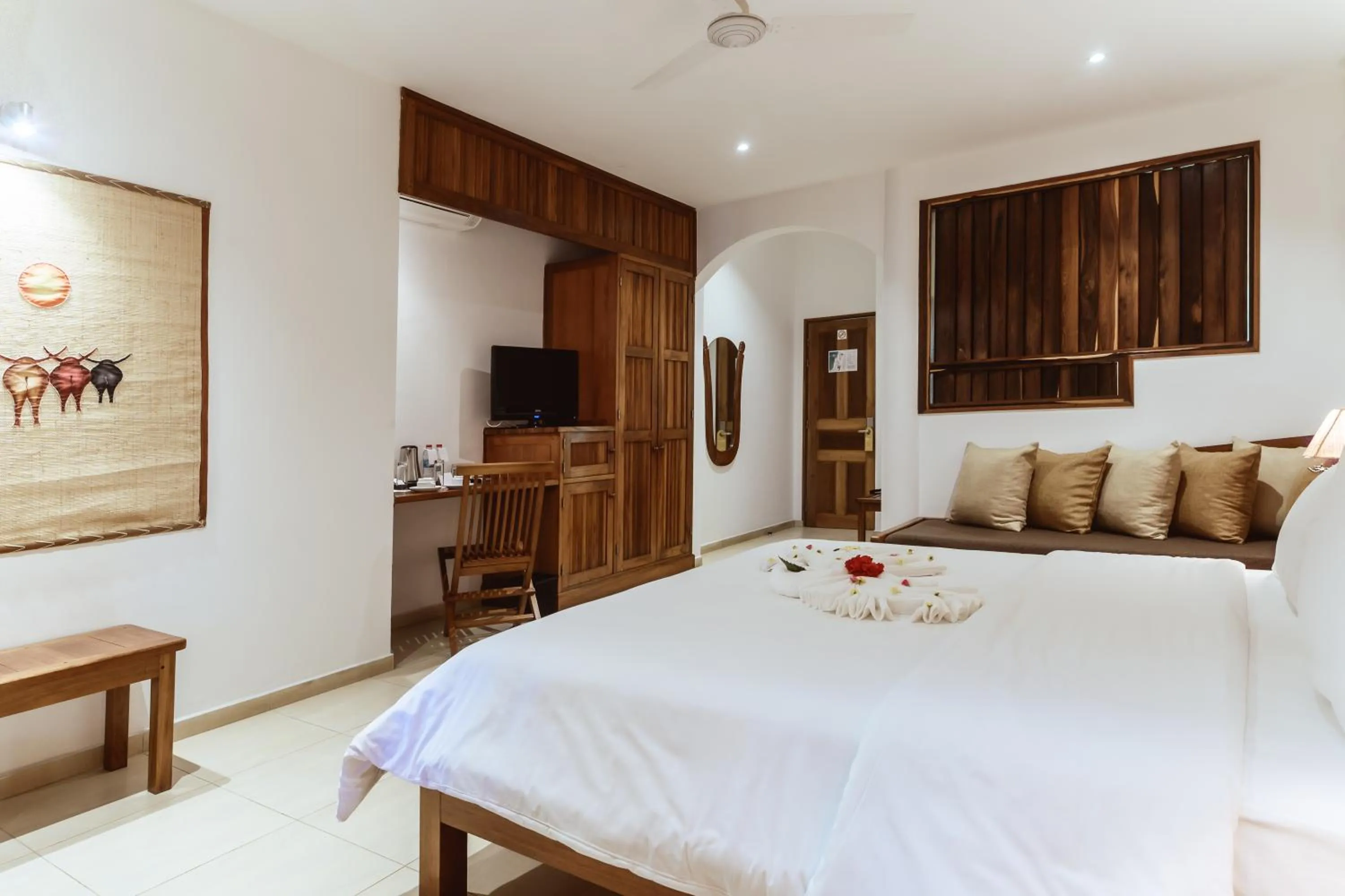 Bedroom, Bed in Vanila Hotel & Spa