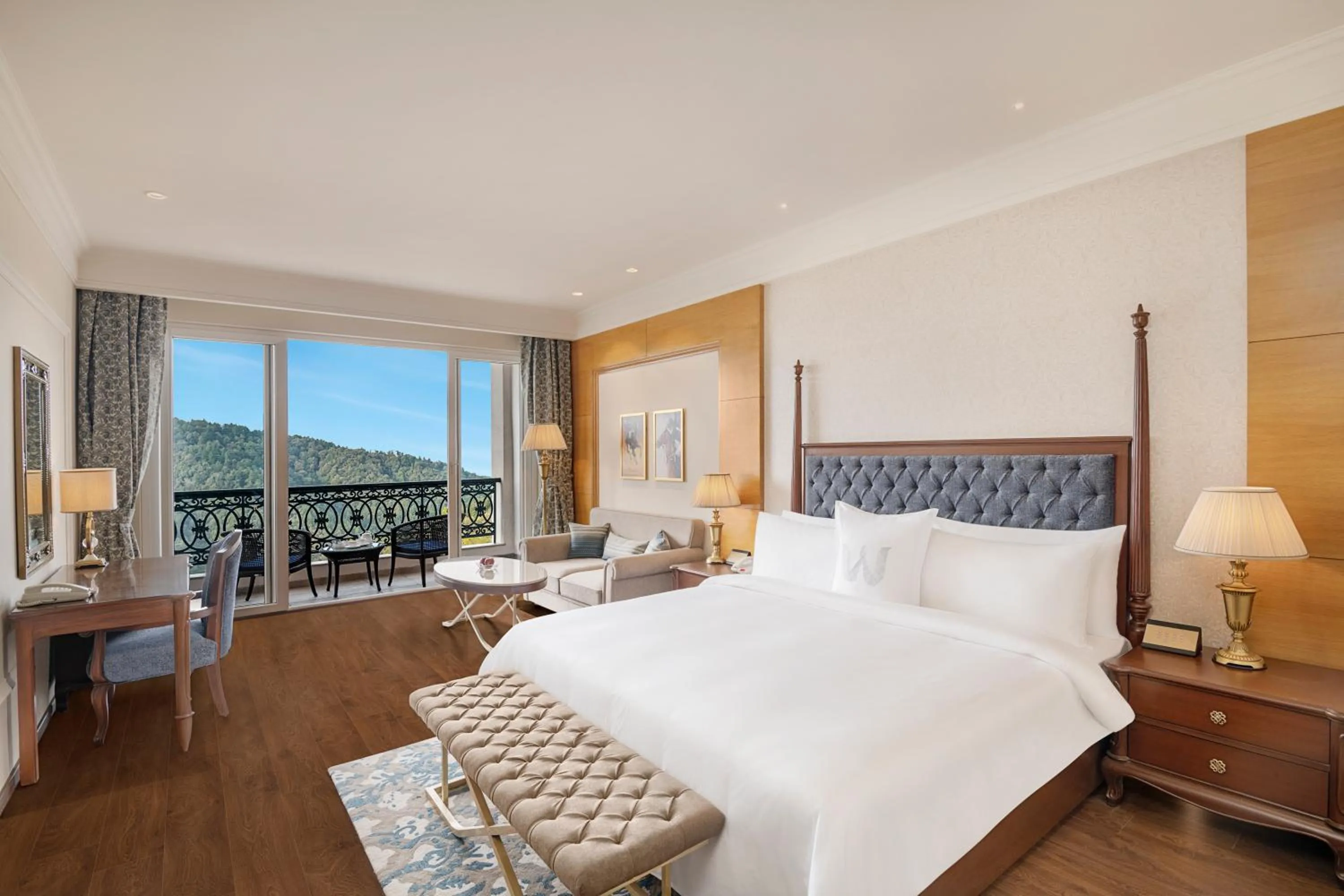 View (from property/room), Bed in Welcomhotel by ITC Hotels, Tavleen, Chail