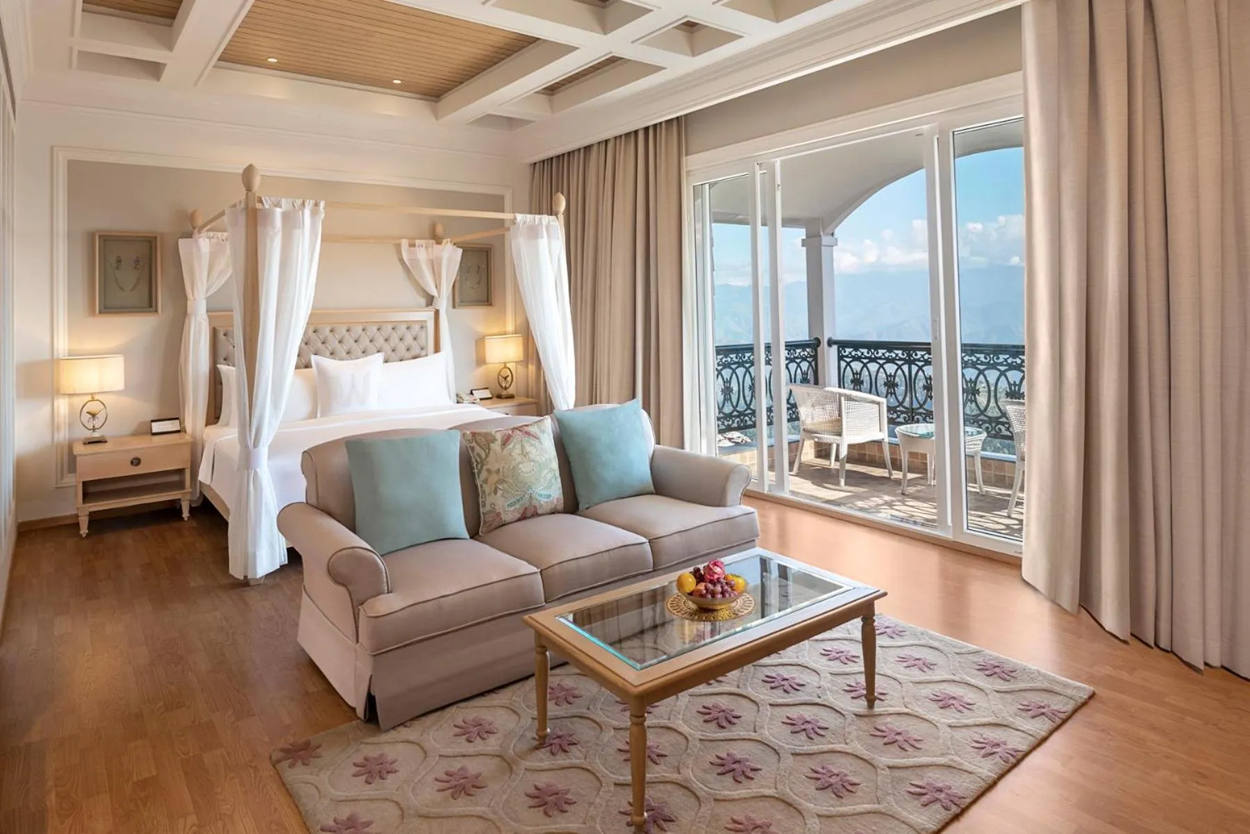 Balcony/Terrace, Bed in Welcomhotel by ITC Hotels, Tavleen, Chail