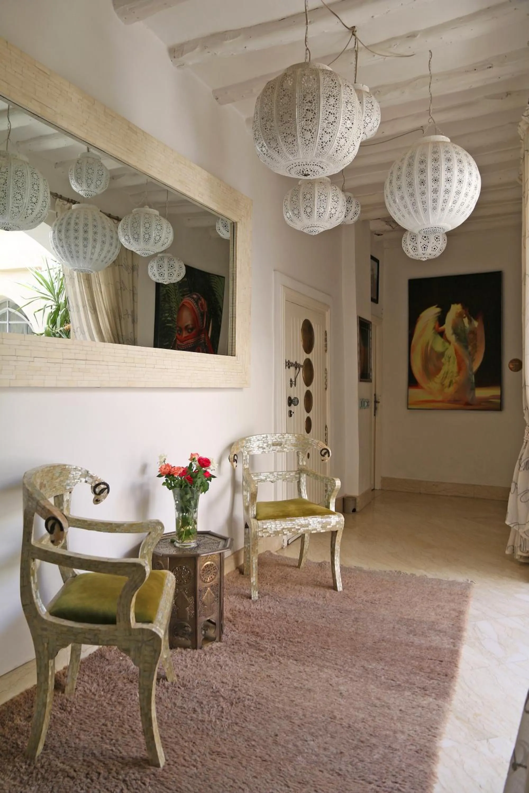 Lobby or reception in Riad Infinity Sea