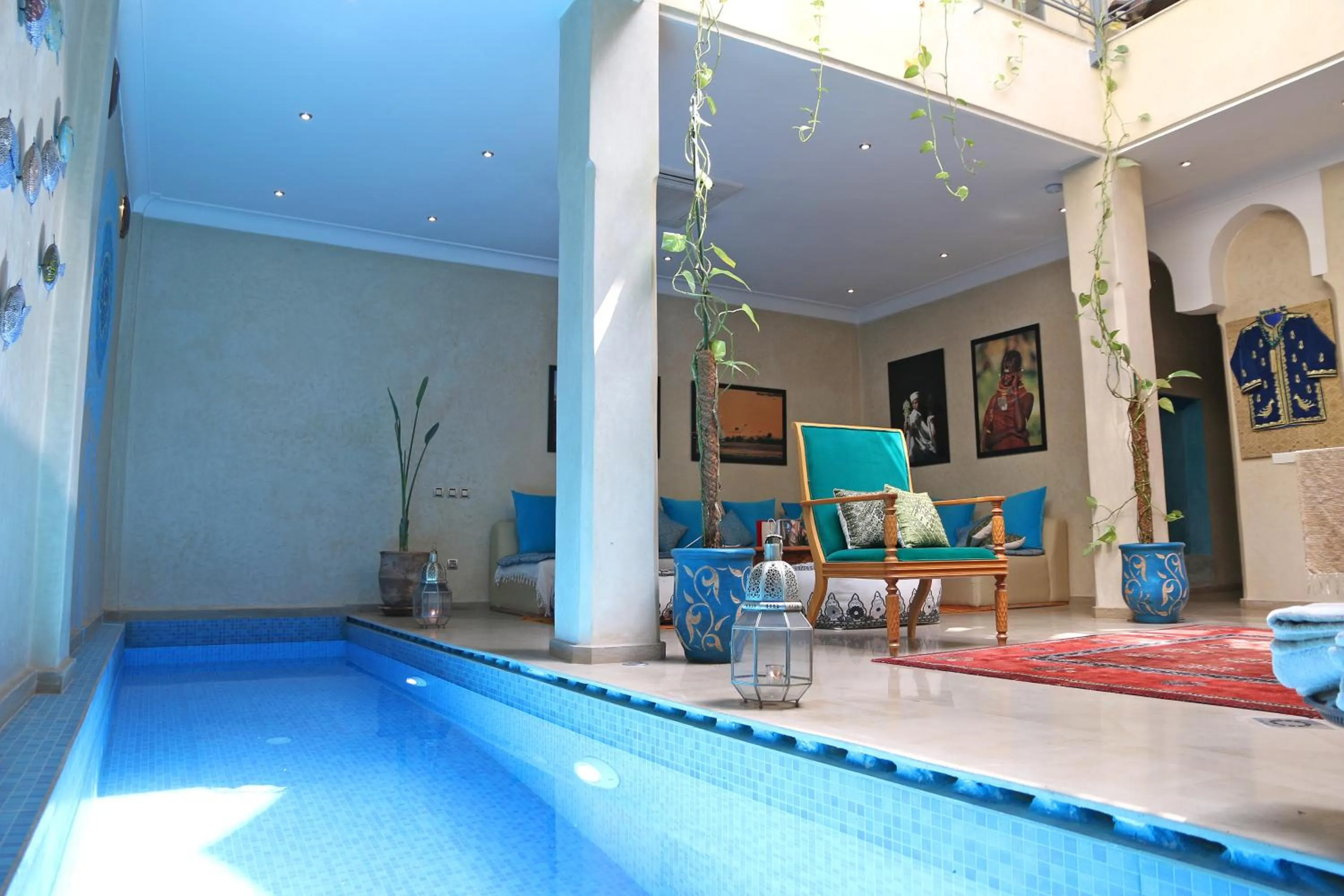 Swimming pool in Riad Infinity Sea