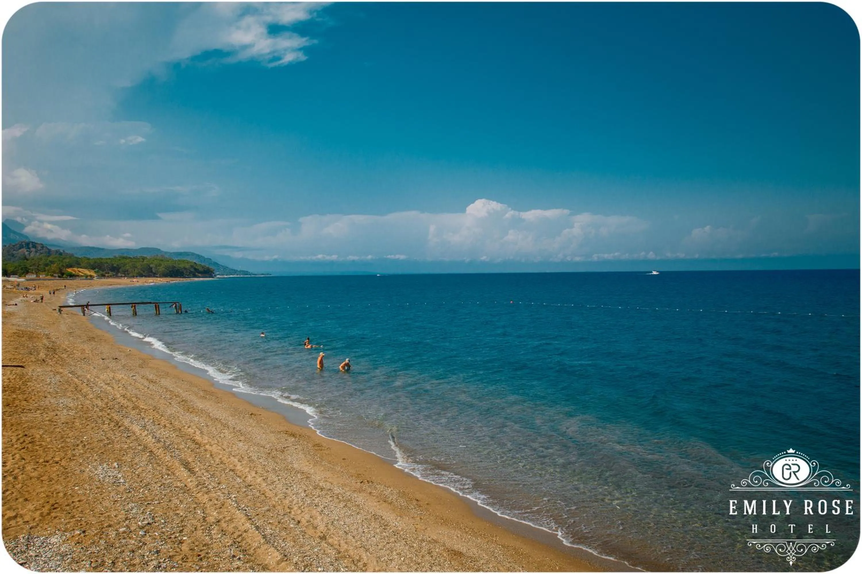 Beach in Emily Rose Hotel