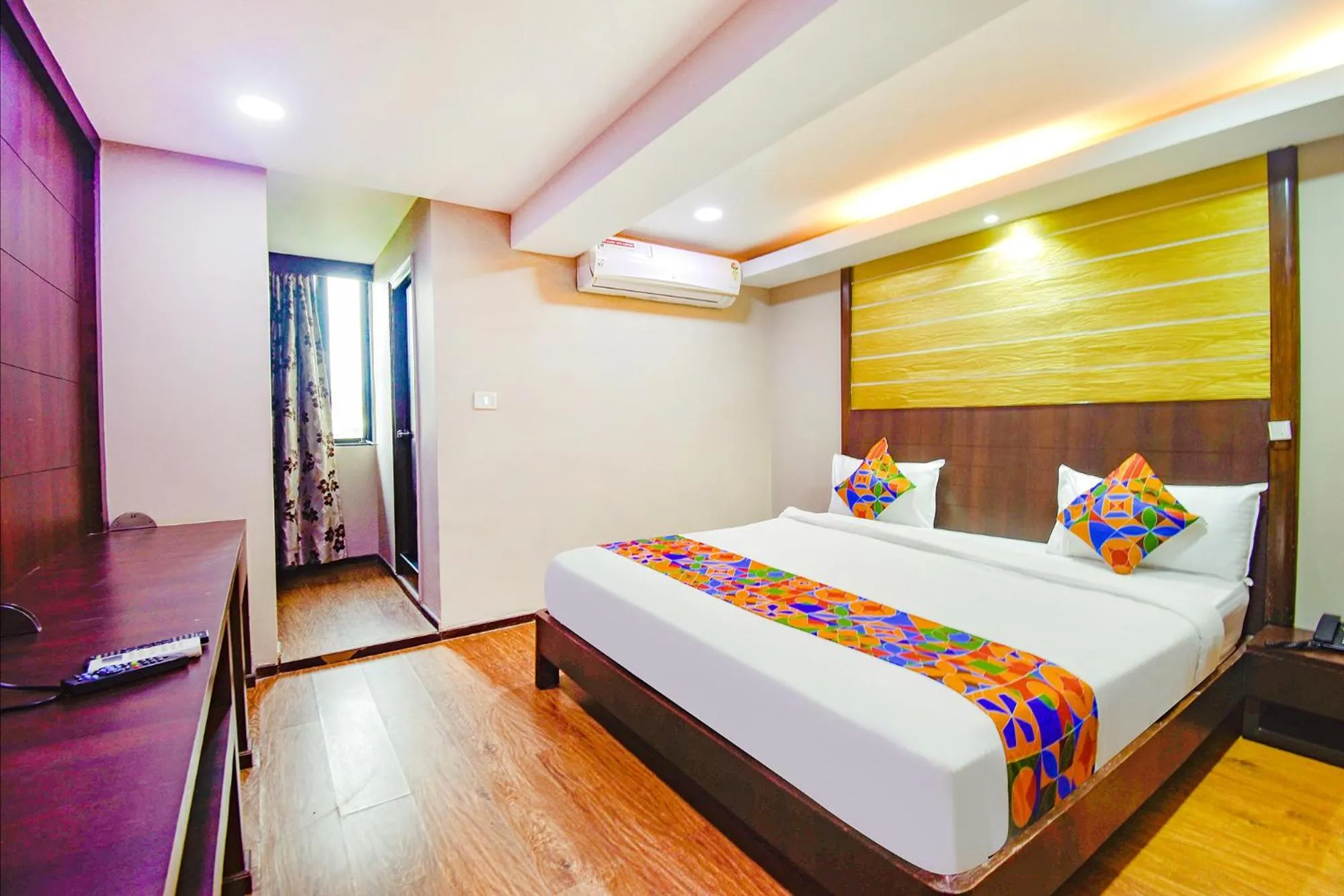 Bed in FabExpress Ocean Residency, Colva