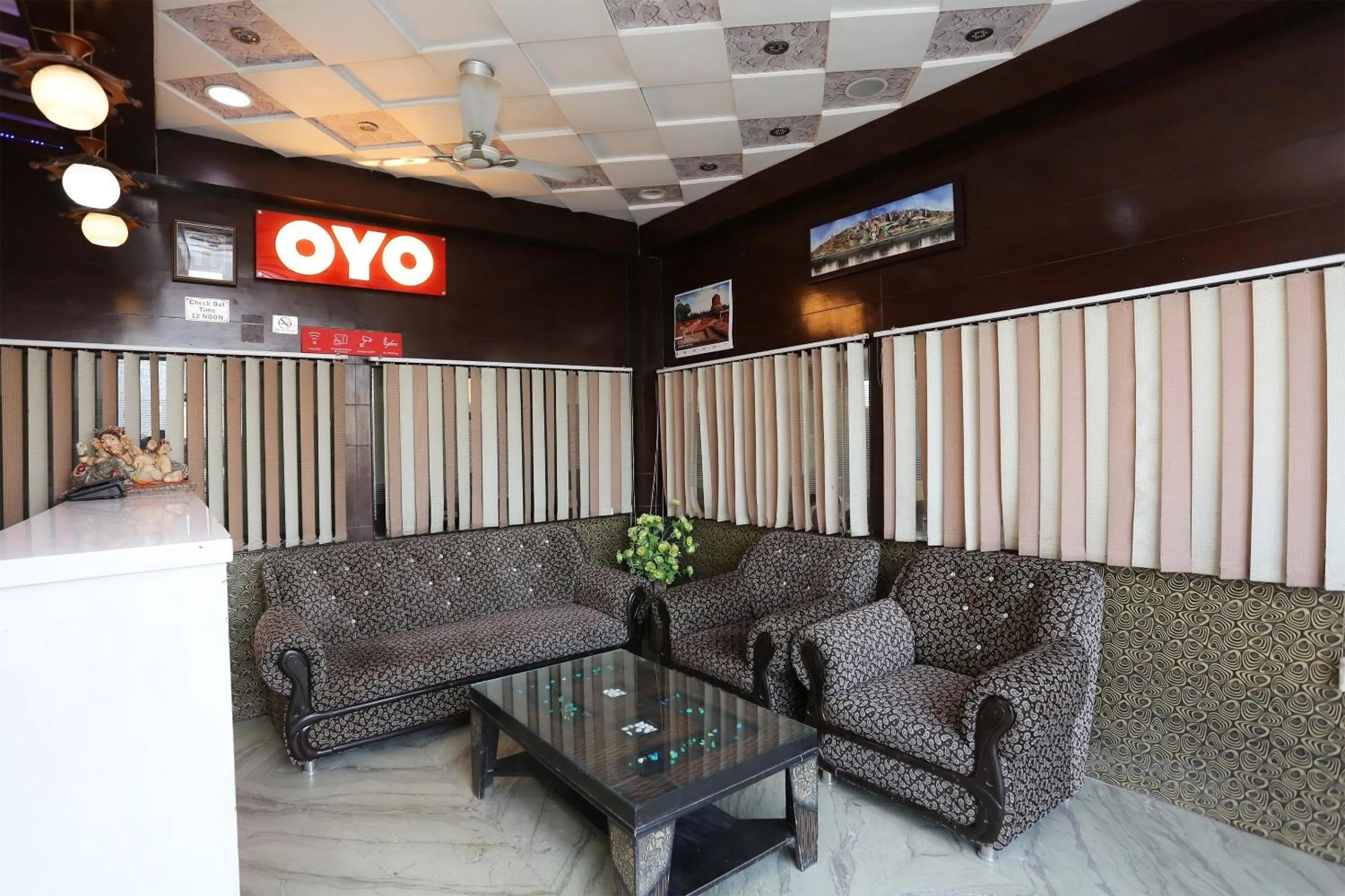 Lobby or reception in Super Hotel O Shree Radha Resort