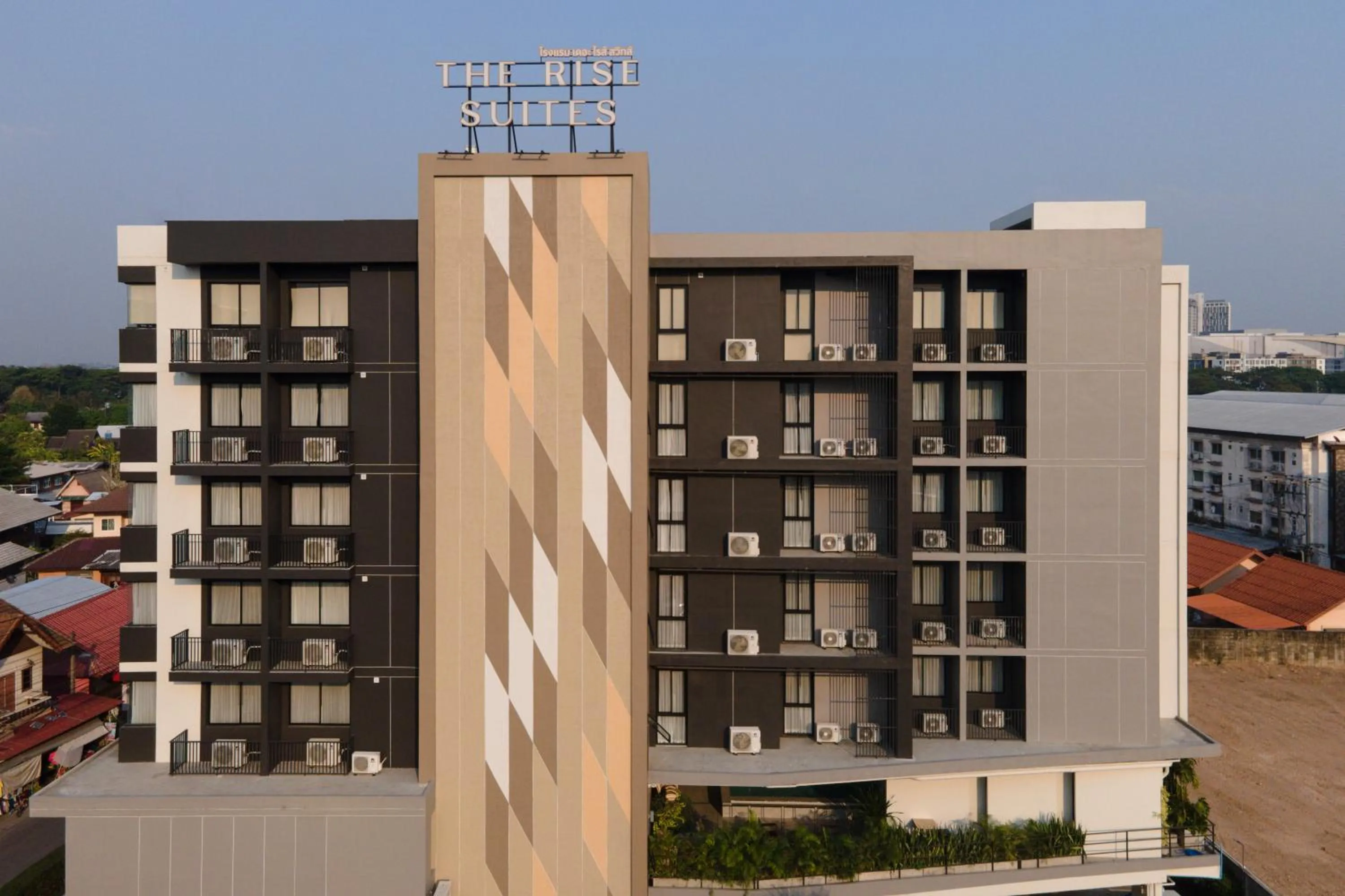 Property building in The Rise Suites Hotel, Chiang Mai - SHA Extra Plus