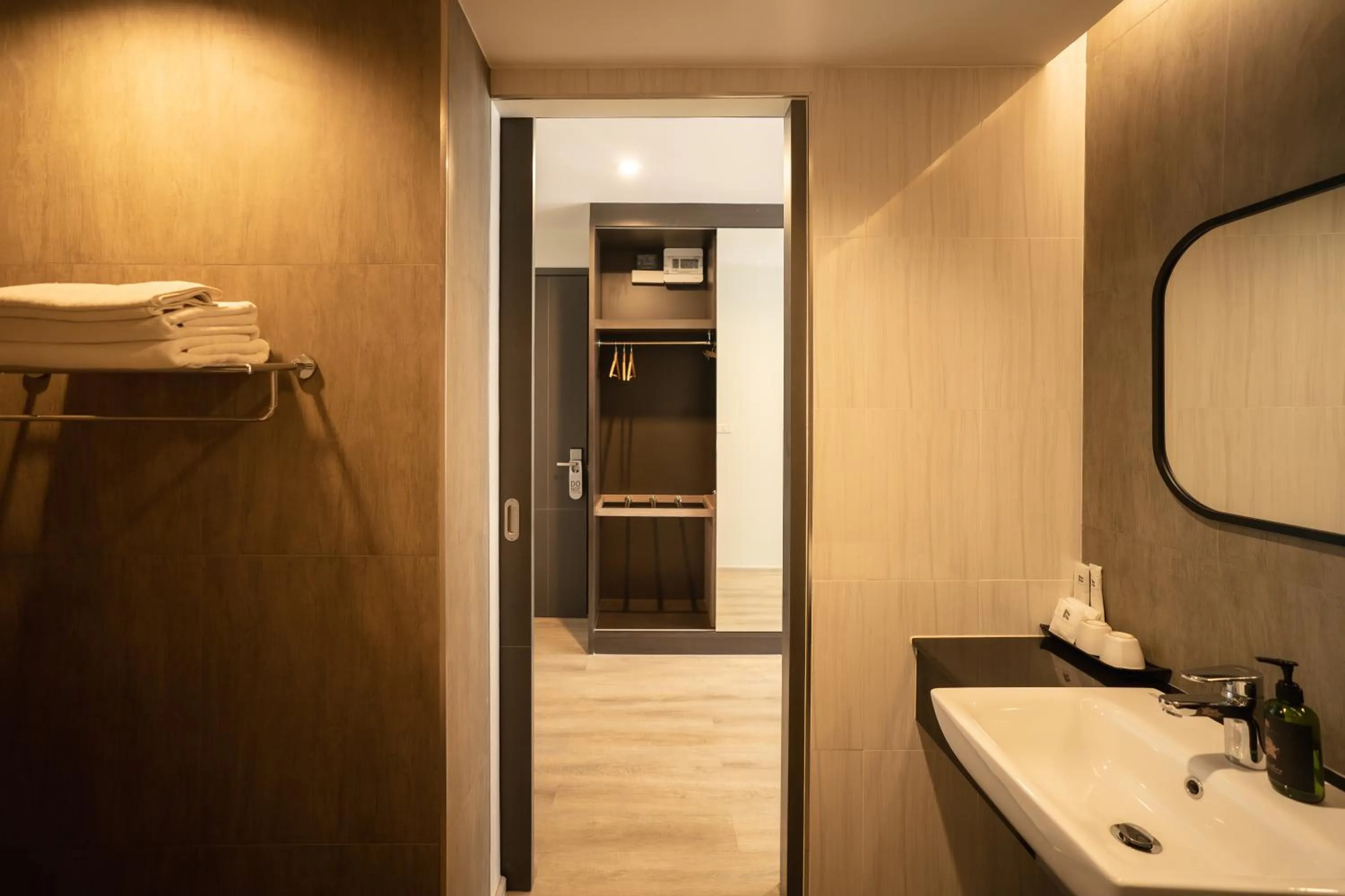 Bathroom in The Rise Suites Hotel, Chiang Mai - SHA Extra Plus