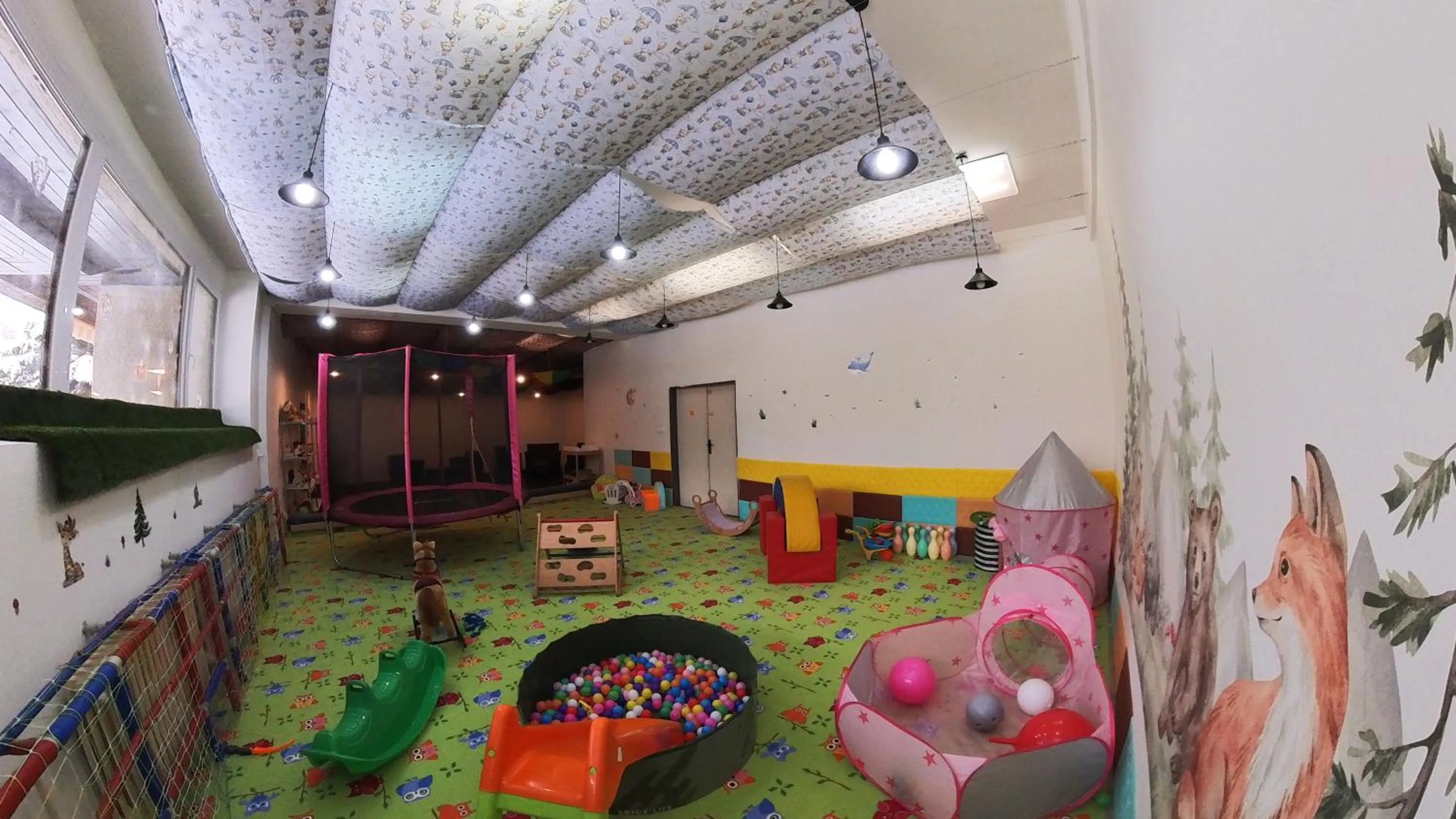 Children play ground in SOVA Hotel&Restaurant