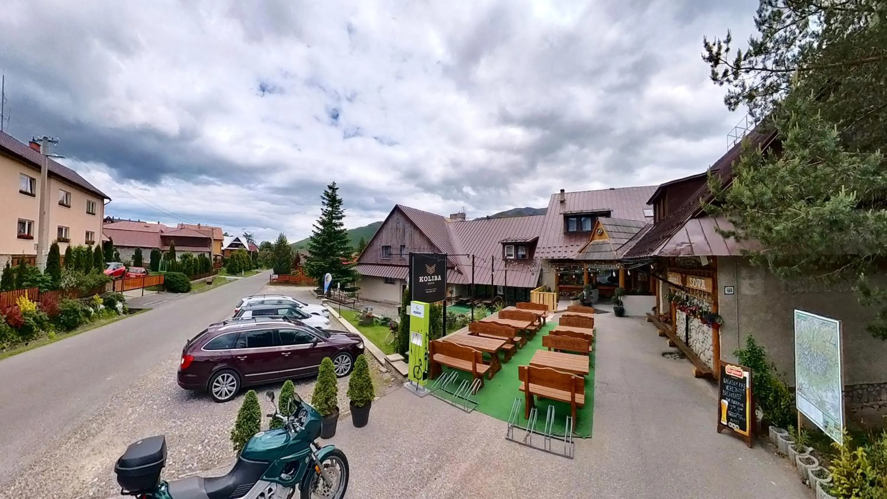 Parking in SOVA Hotel&Restaurant