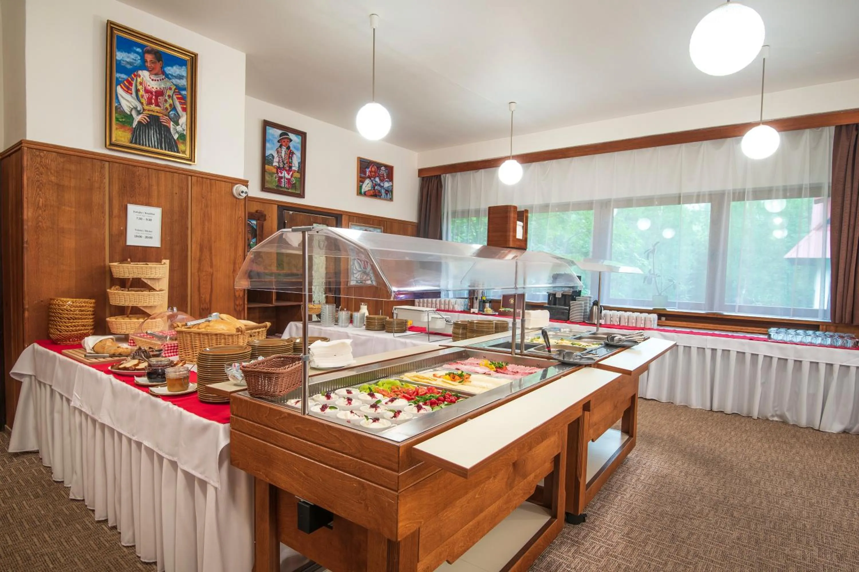 Buffet breakfast in SOVA Hotel&Restaurant