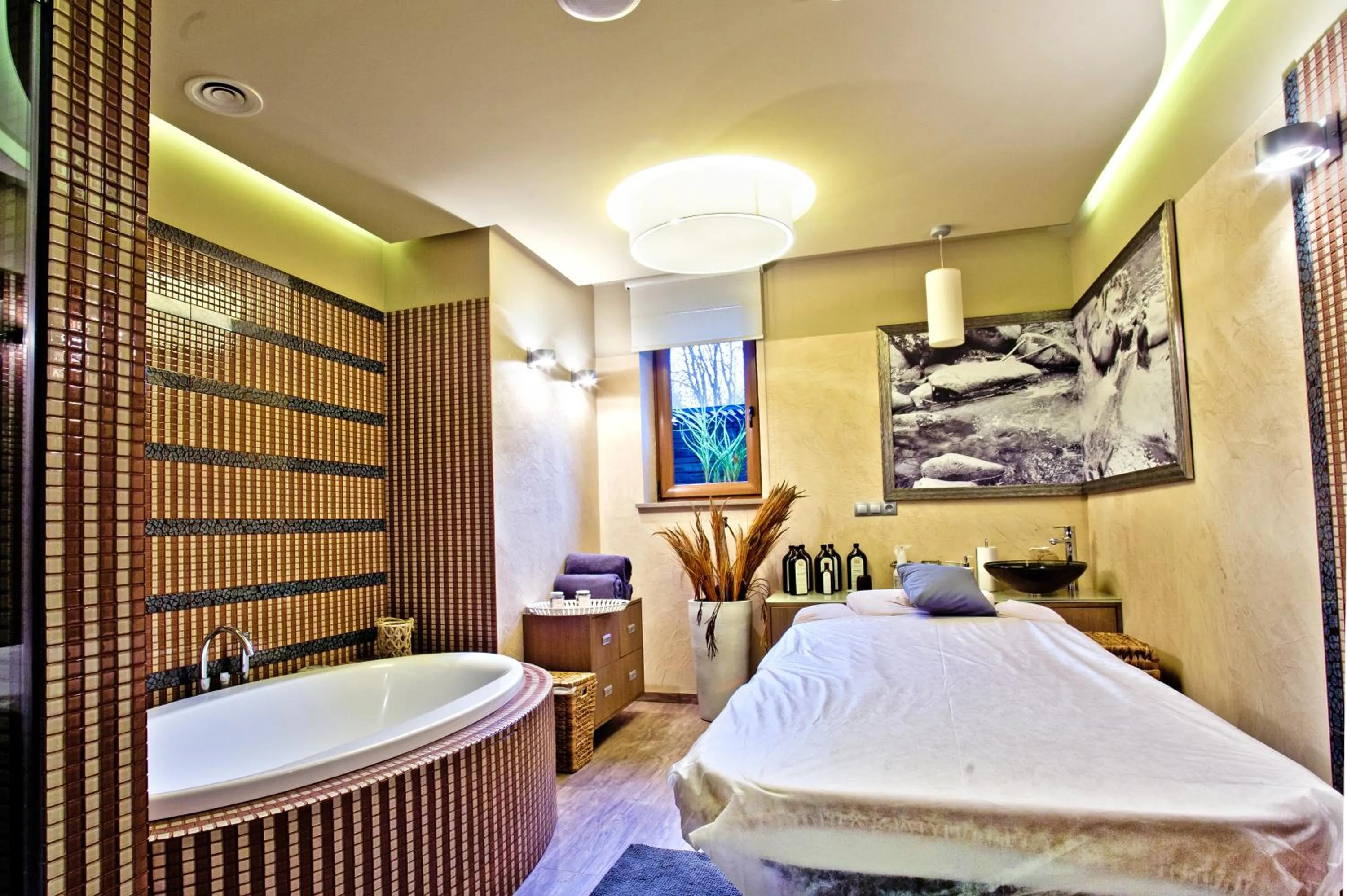Spa and wellness centre/facilities in Hotel & SPA Czarny Groń