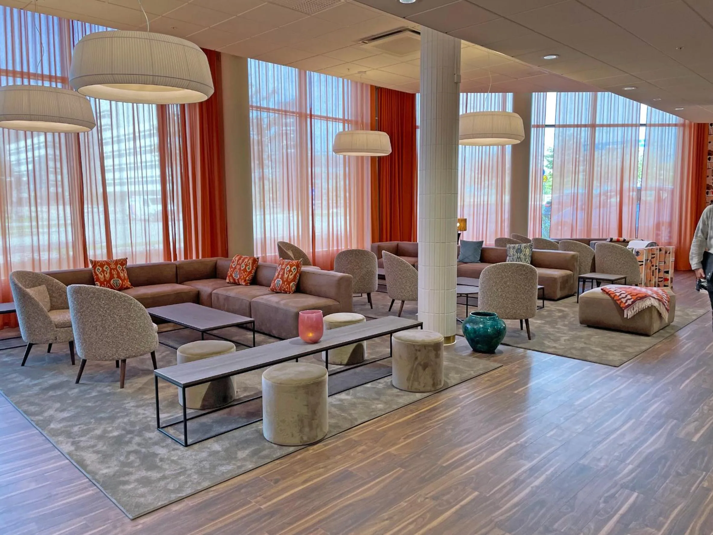 Lobby or reception in Motel L Lund