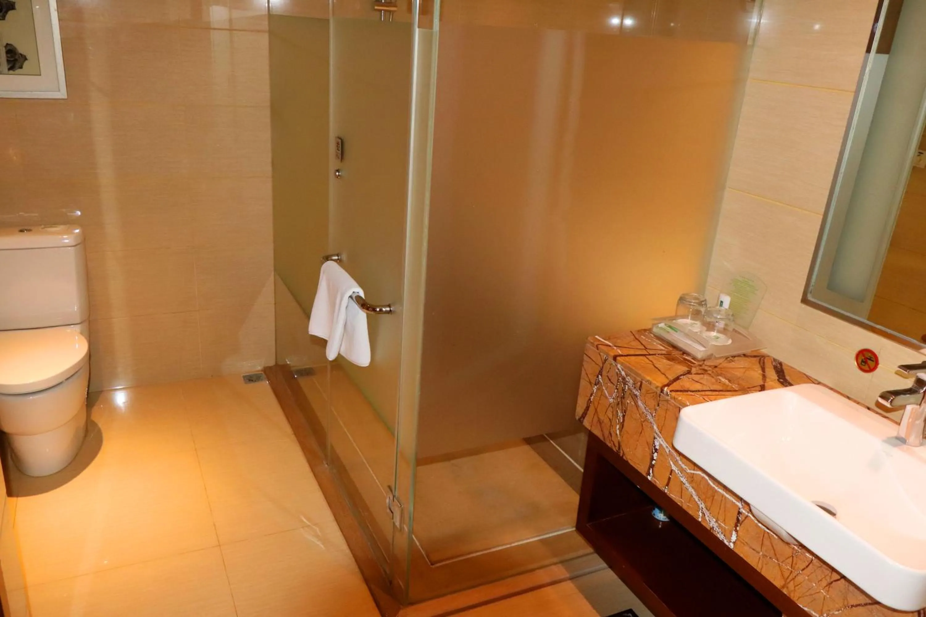 Bathroom in Holiday Inn Panjin Aqua City by IHG