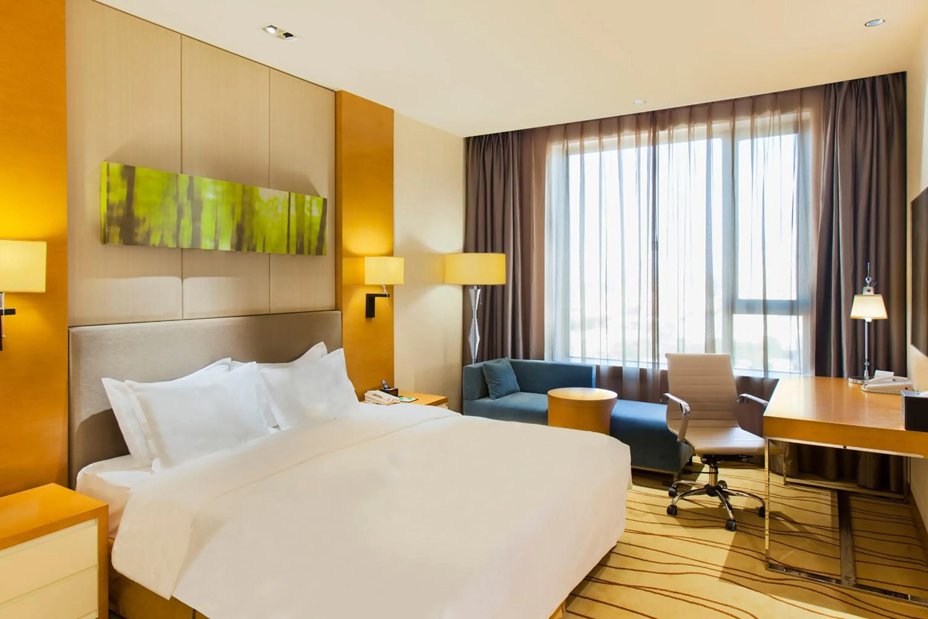Bedroom, Bed in Holiday Inn Panjin Aqua City by IHG