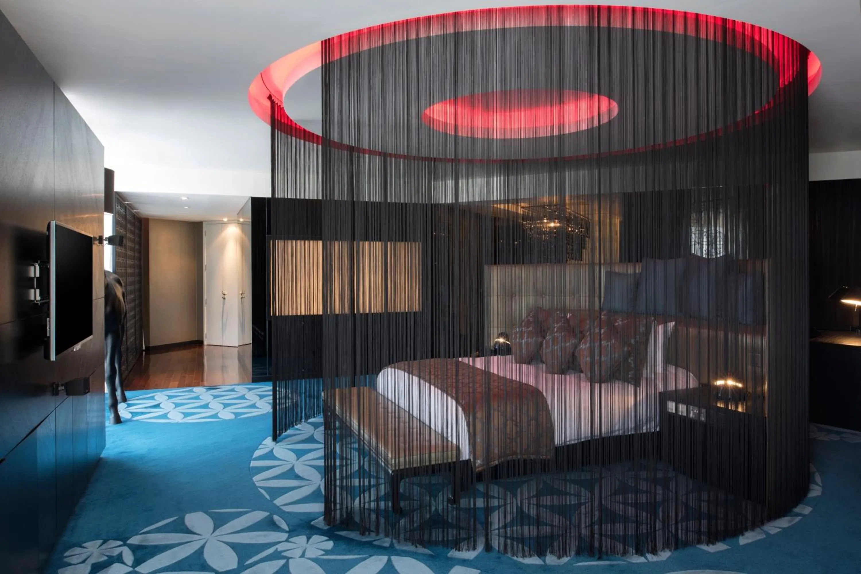 Bedroom, Bed in W Doha