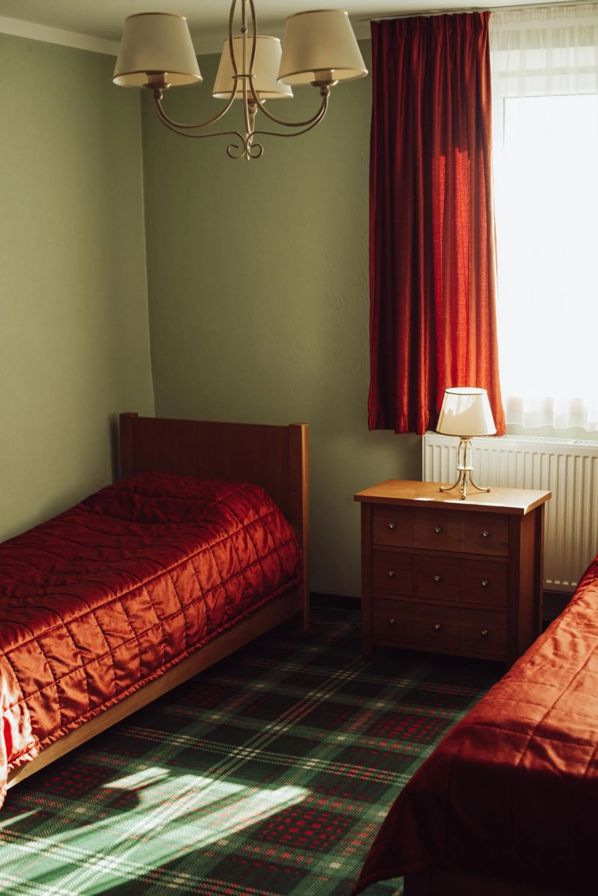 Bed in Taujėnų dvaro svečių namai