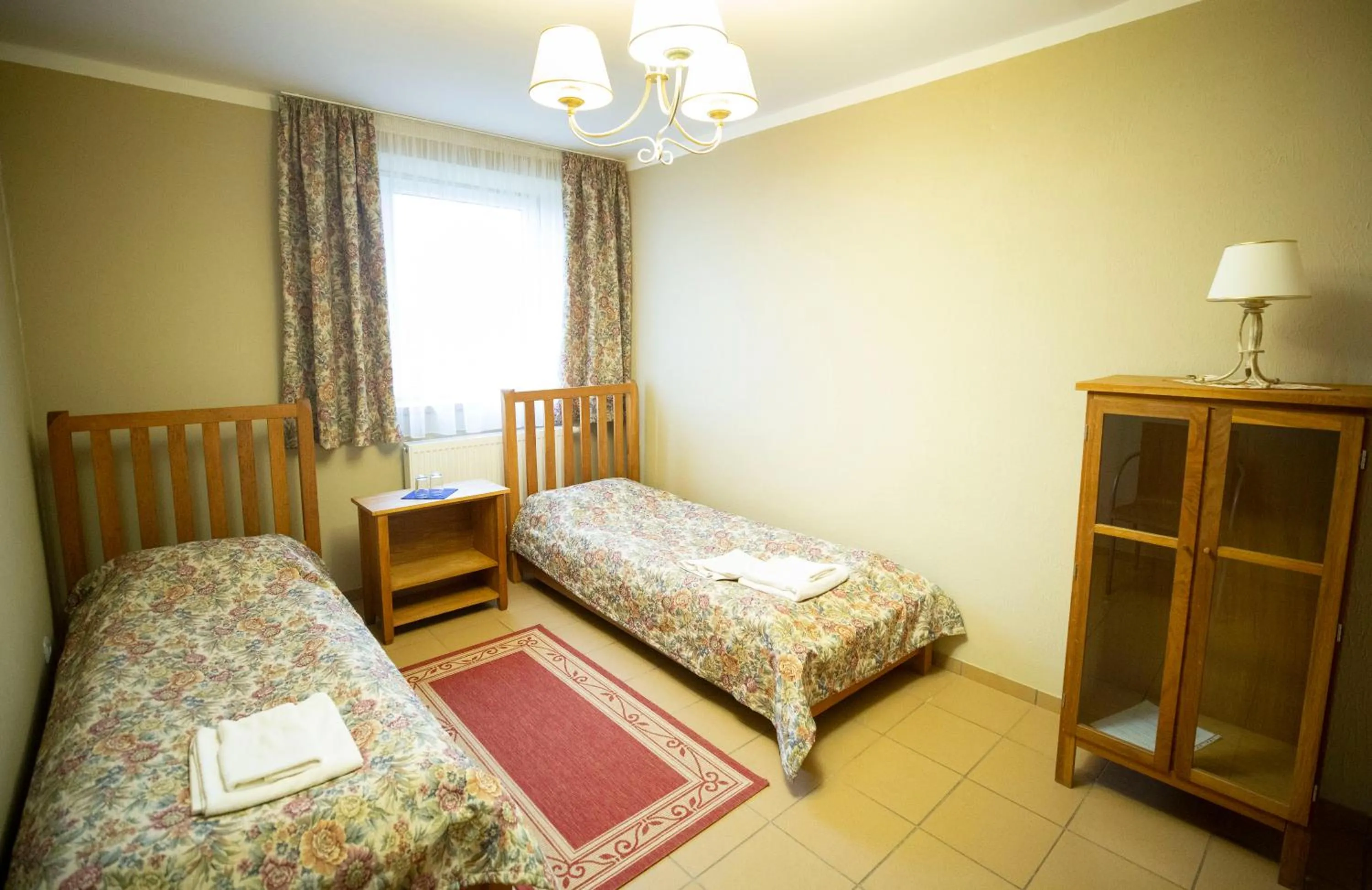 Bed in Taujėnų dvaro svečių namai