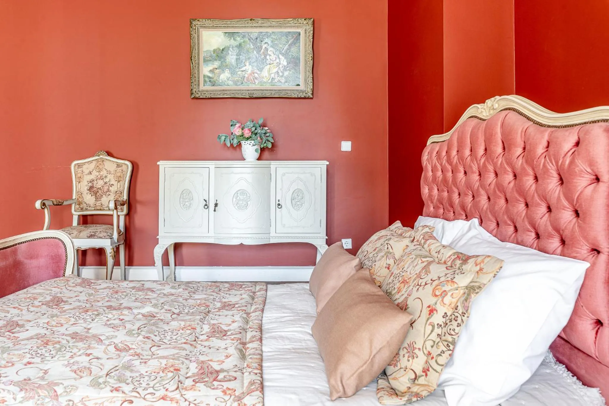 Bed in Taujėnų dvaro svečių namai