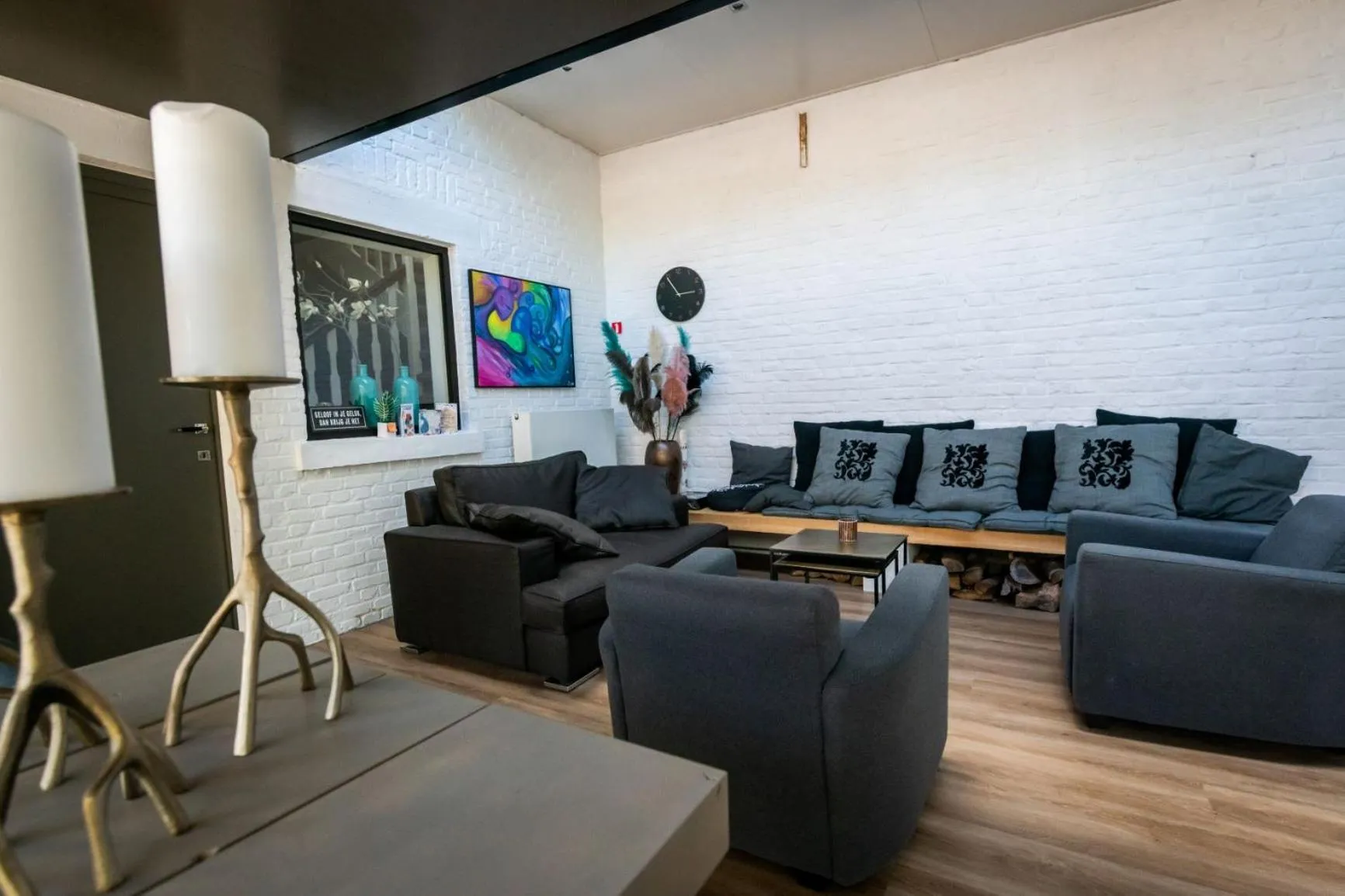 Lounge or bar in Rue Haute by M&M 4 sterren bed en breakfast vlakbij Maastricht