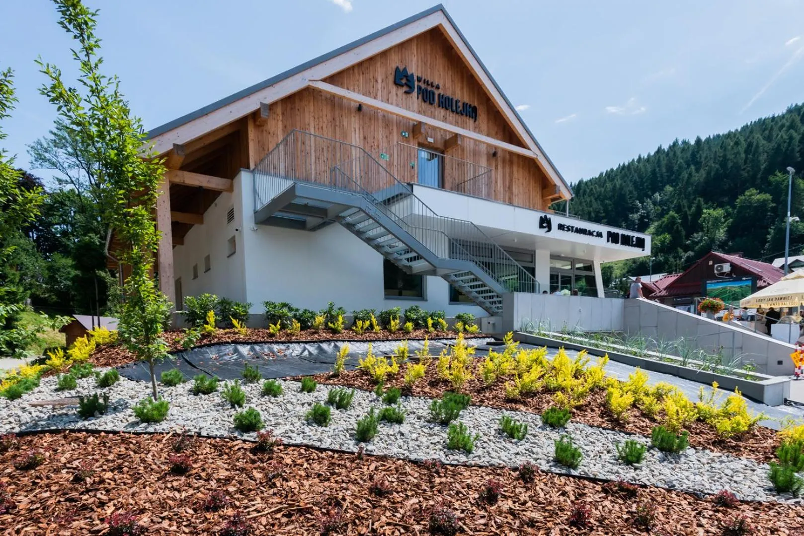 Property building in Willa Pod Kolejką