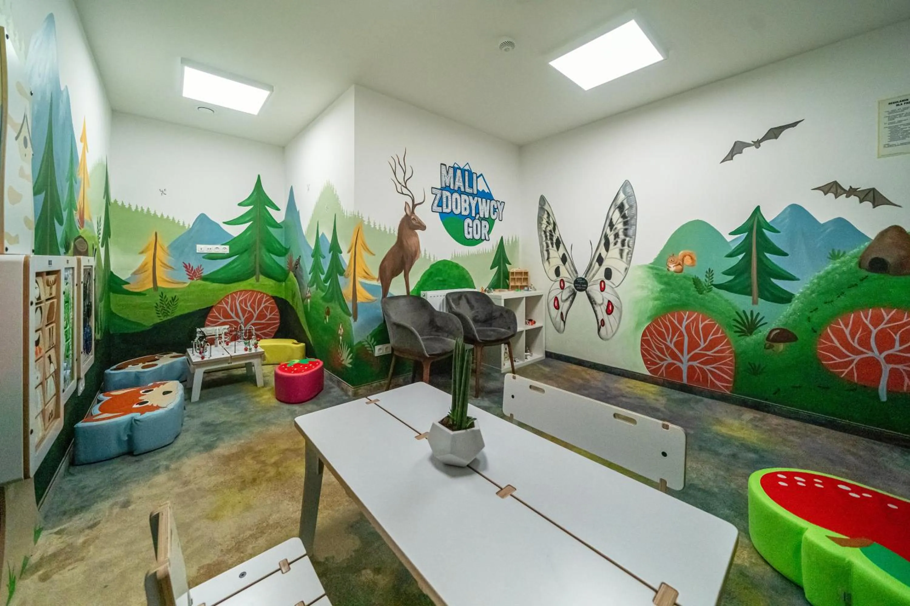 Children play ground in Willa Pod Kolejką