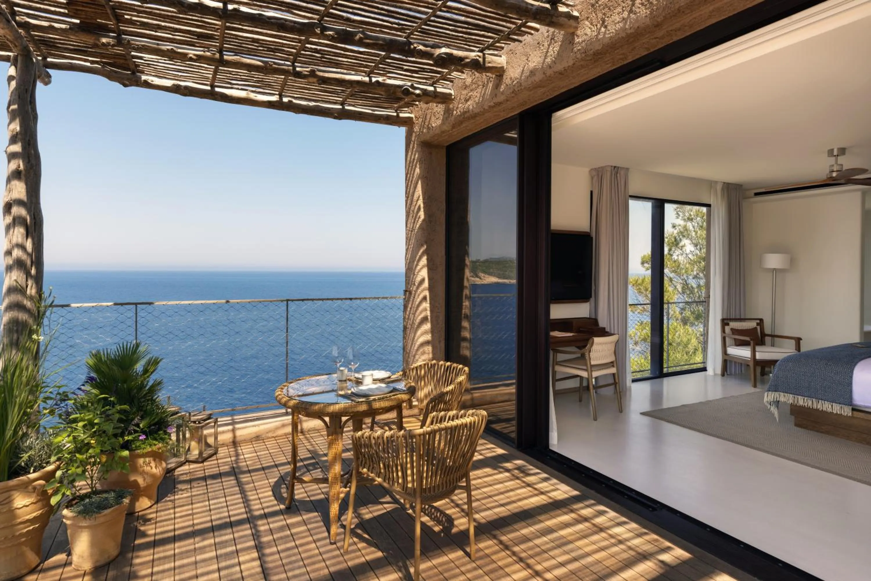 Balcony/Terrace in Six Senses Ibiza