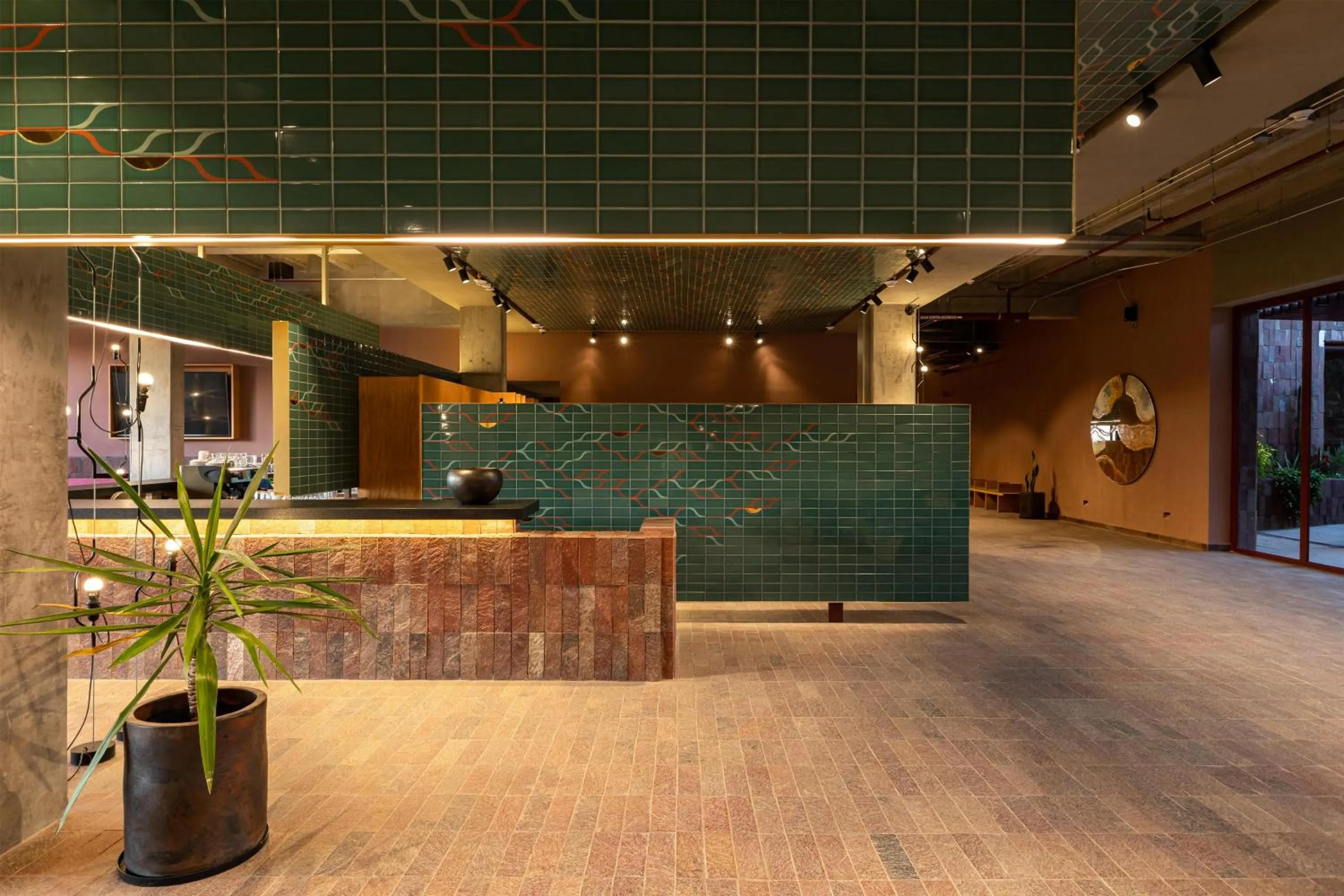 Lobby or reception in Albor San Miguel de Allende, Tapestry Collection by Hilton